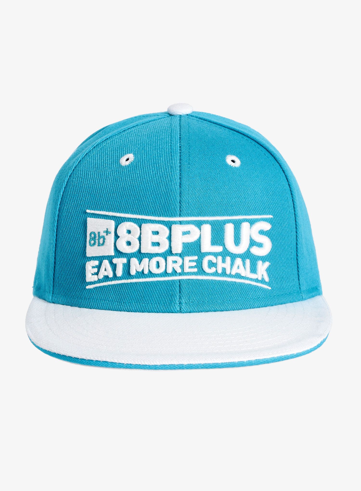 Kšiltovka 8B+ Snapback Cap Eat More Chalk - blue/white