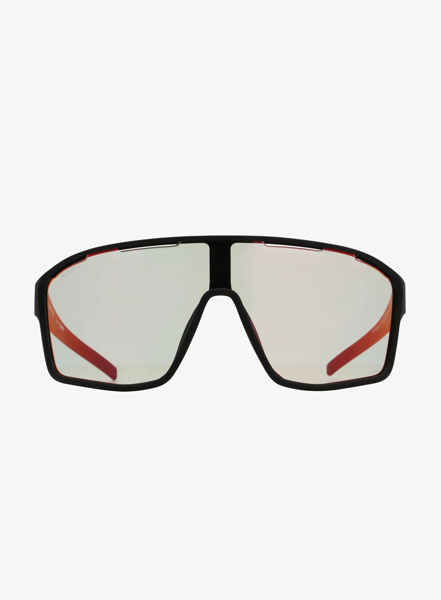 Fotochromatické brýle Red Bull Spect Daft Pro - mat blk/photochrom red mirror