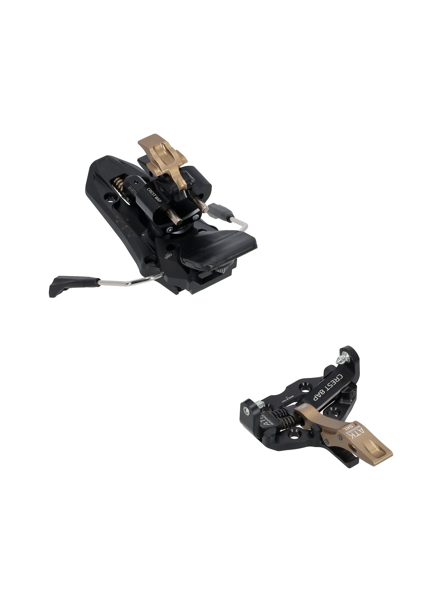 Skialpové vázání ATK Crest 8 AP - light bronze/black