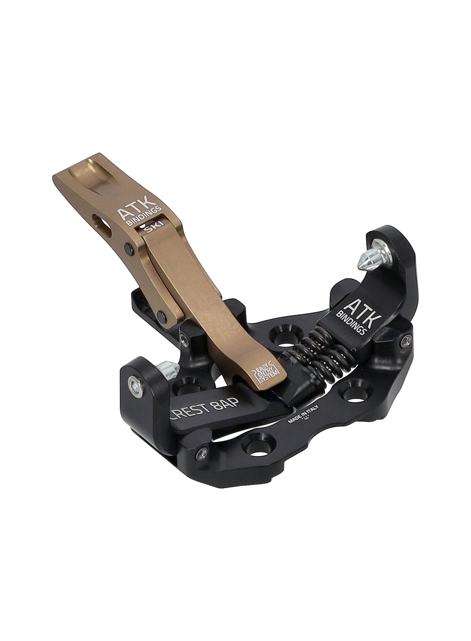 Skialpové vázání ATK Crest 8 AP - light bronze/black