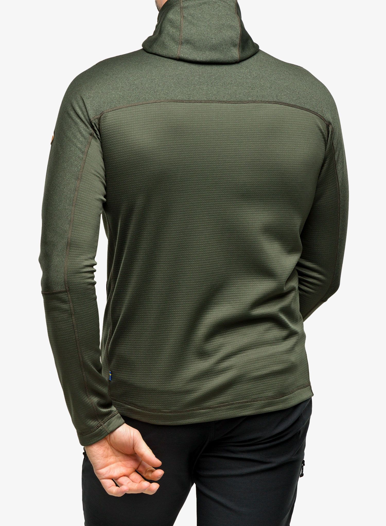Mikina Fjallraven Abisko Trail Fleece - deep forest