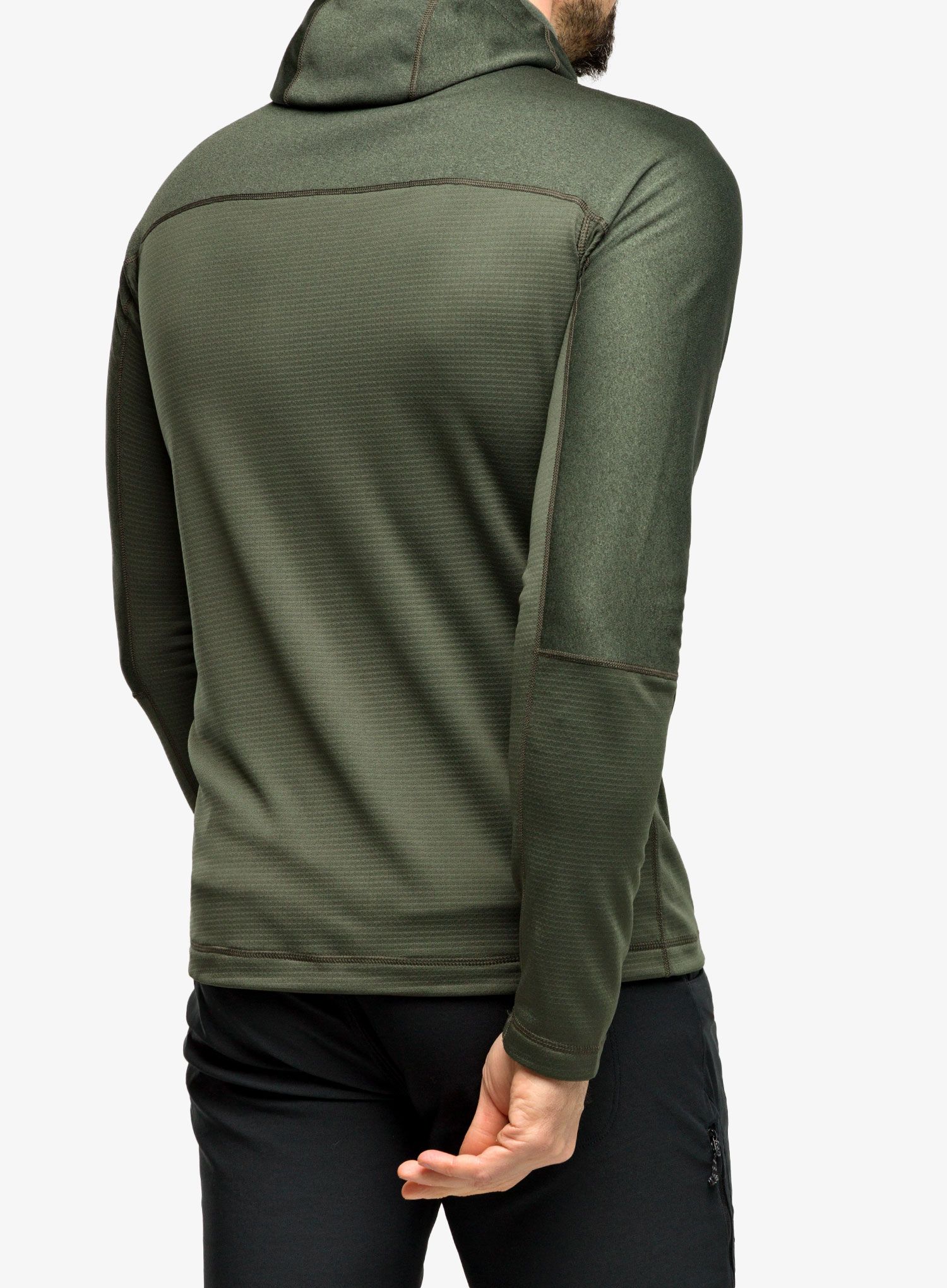 Mikina Fjallraven Abisko Trail Fleece - deep forest