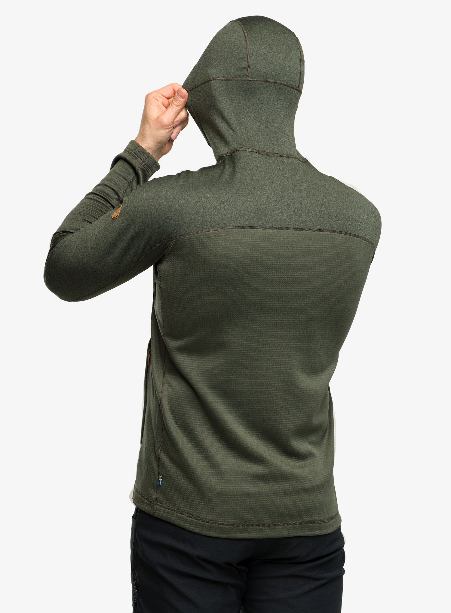 Mikina Fjallraven Abisko Trail Fleece - deep forest
