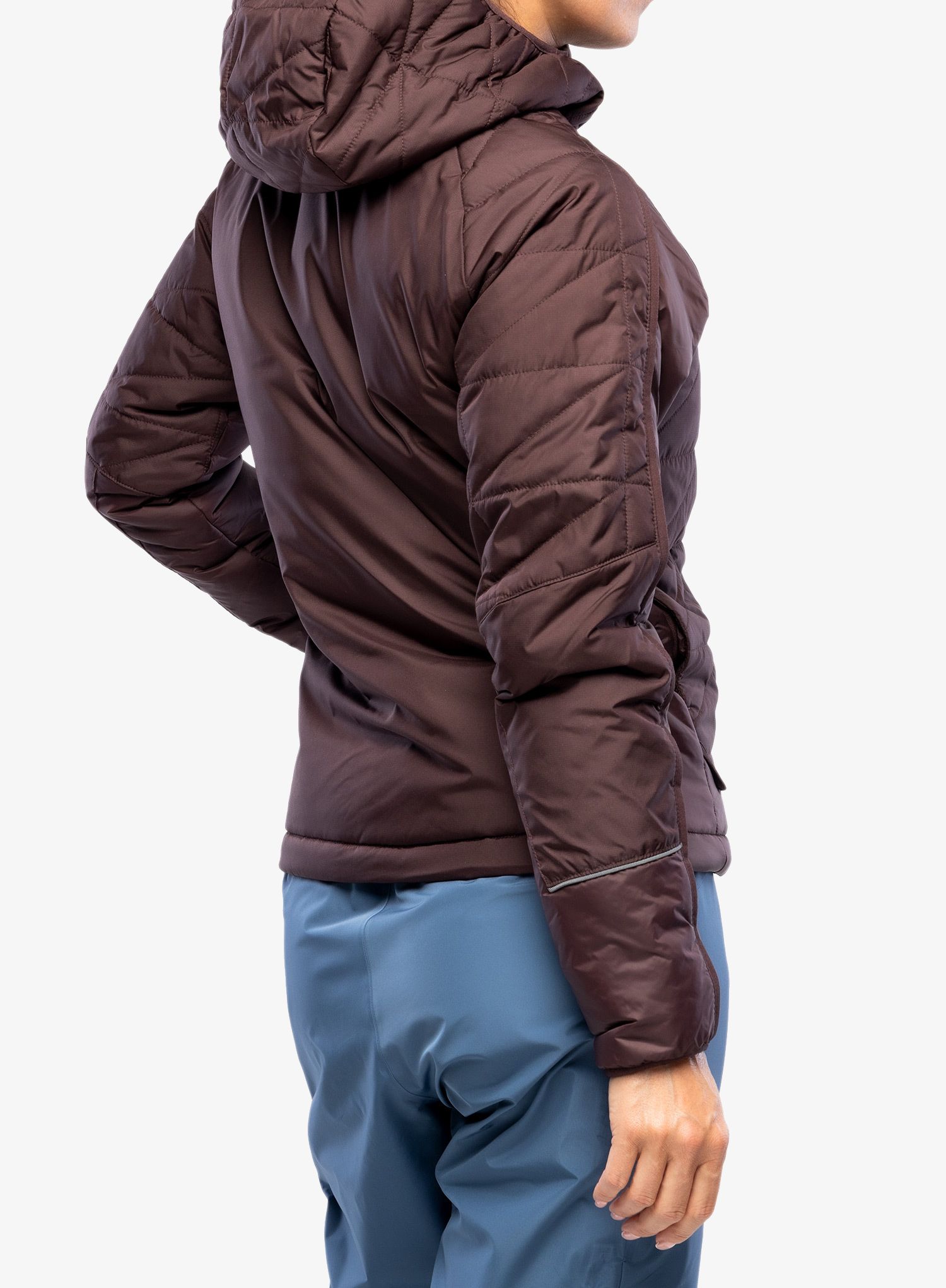 Zateplená bunda dámská adidas TERREX Multi Insulation Hooded Jacket - shabrn