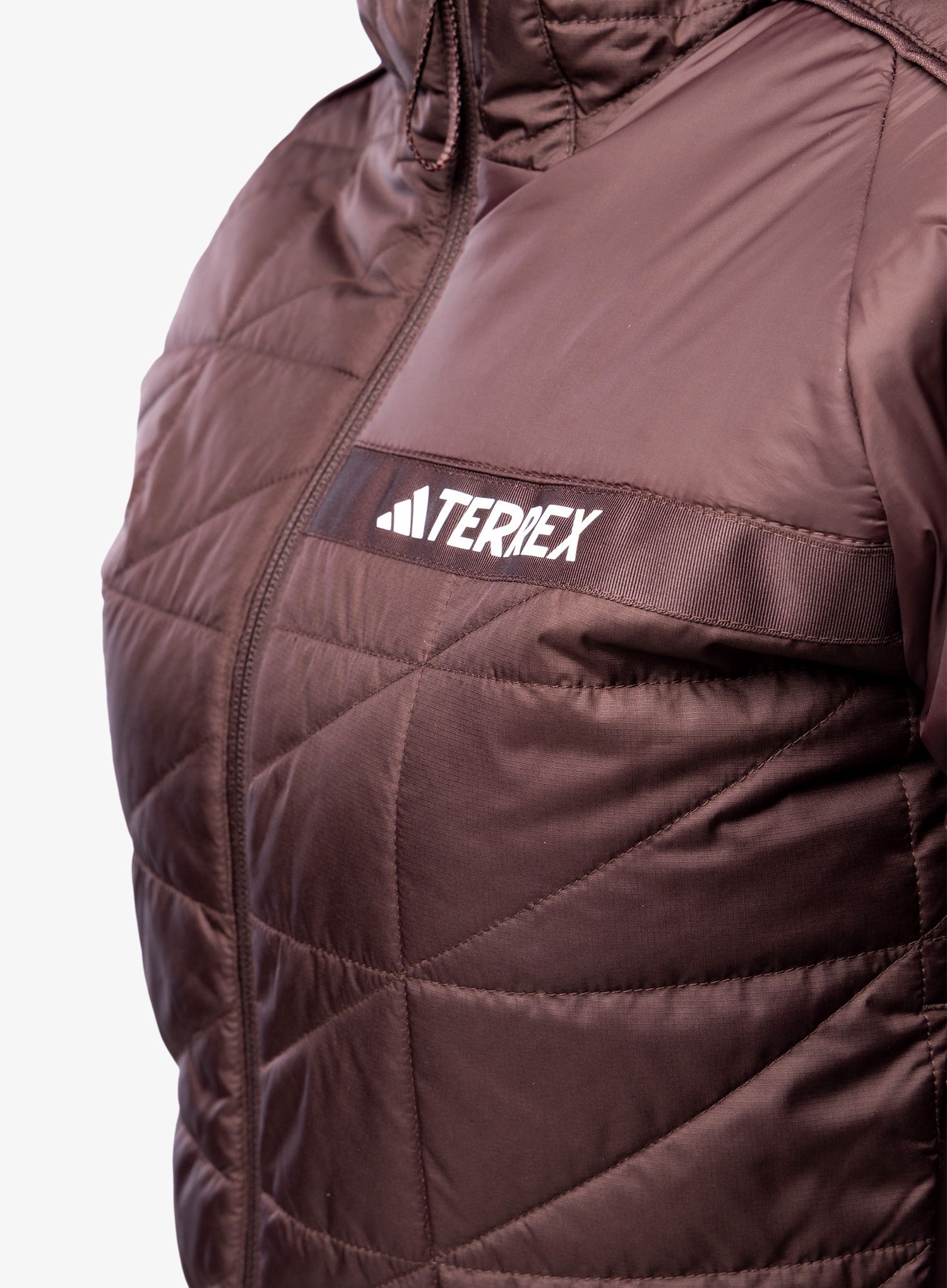 Zateplená bunda dámská adidas TERREX Multi Insulation Hooded Jacket - shabrn