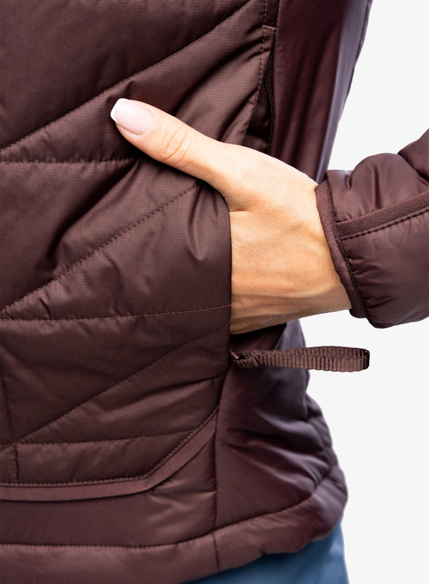 Zateplená bunda dámská adidas TERREX Multi Insulation Hooded Jacket - shabrn