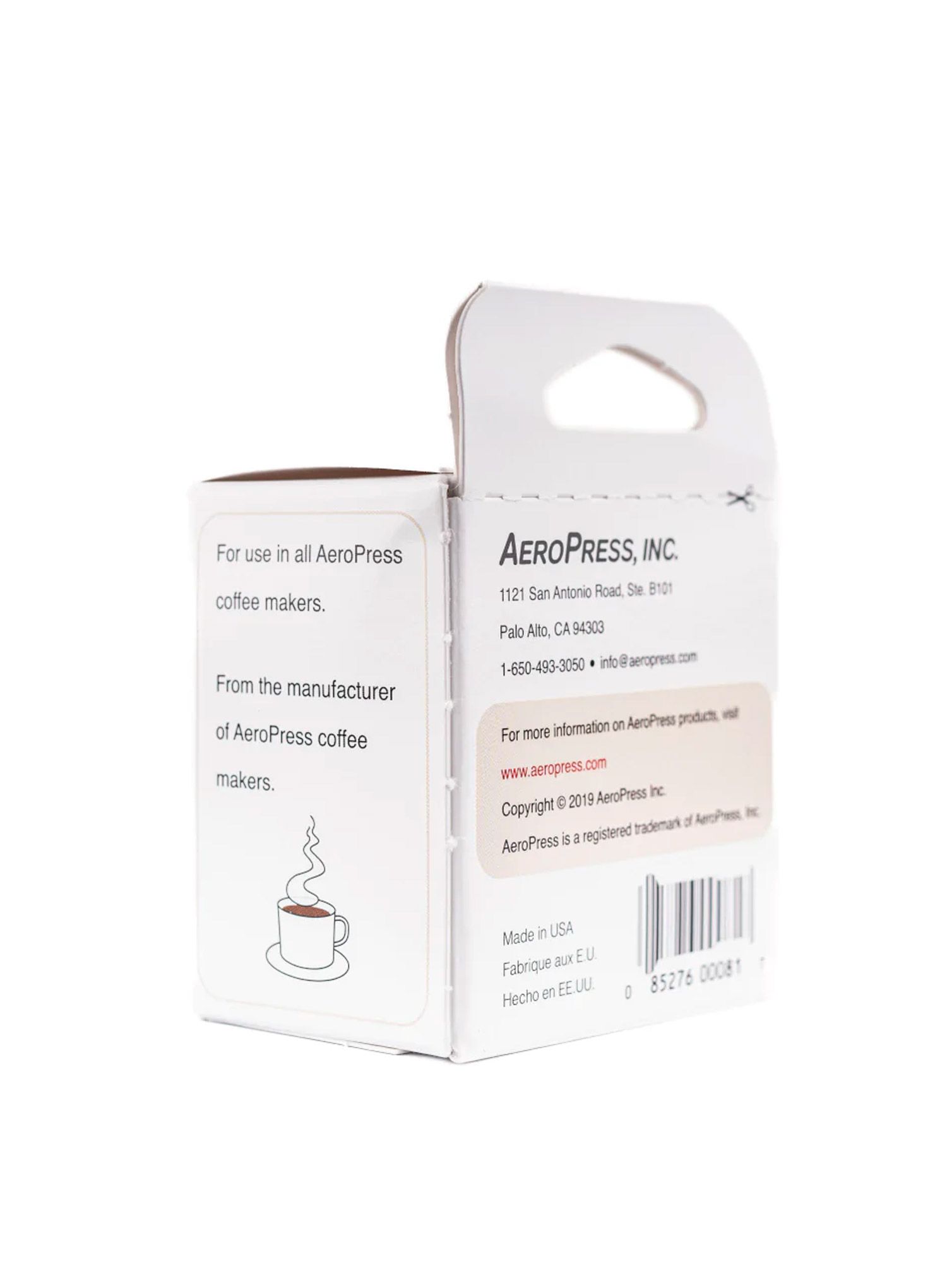 Papírové filtry AeroPress Micro Filters 350 pack