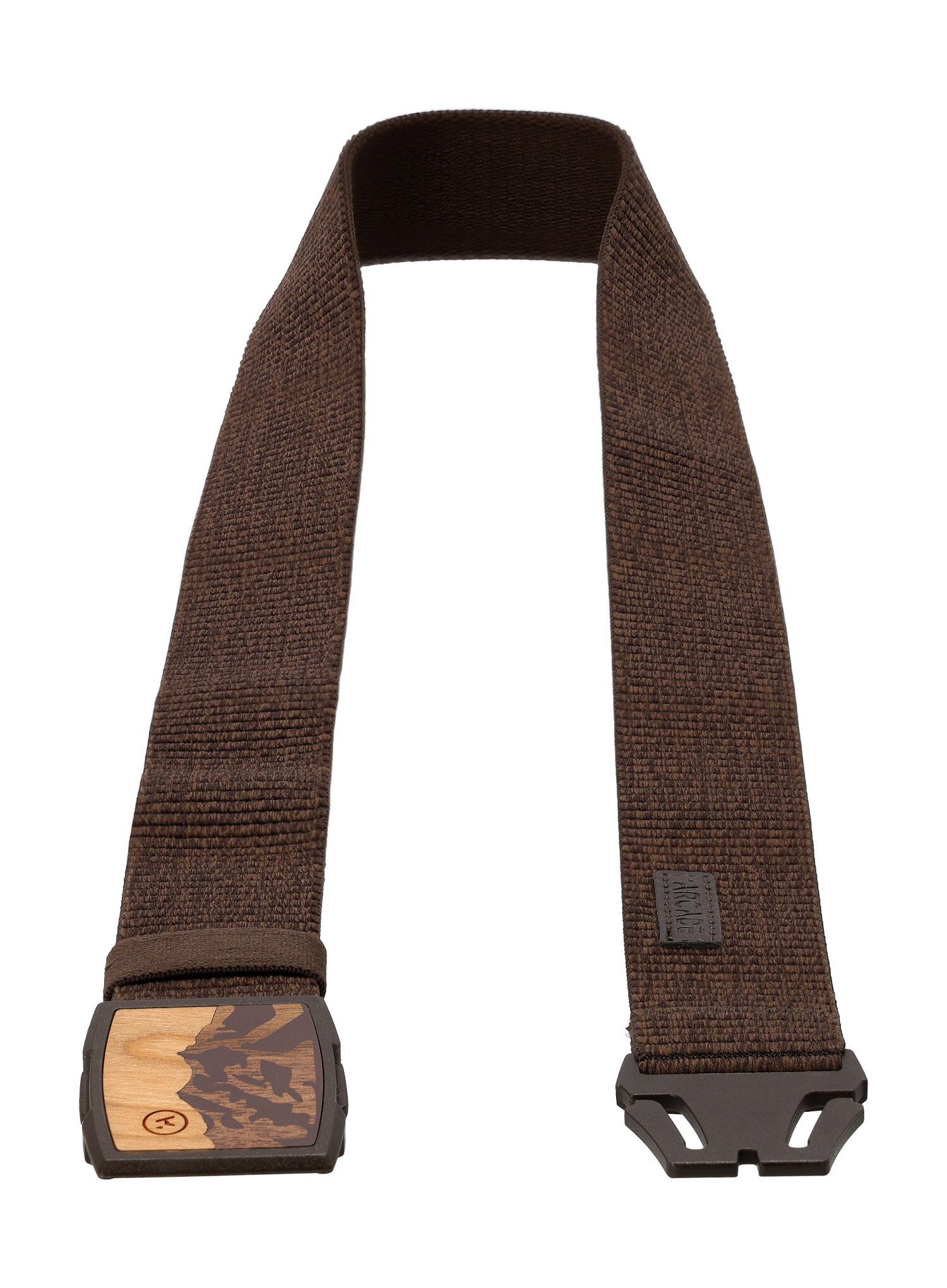 Opasek Arcade Woody Slim - heather walnut