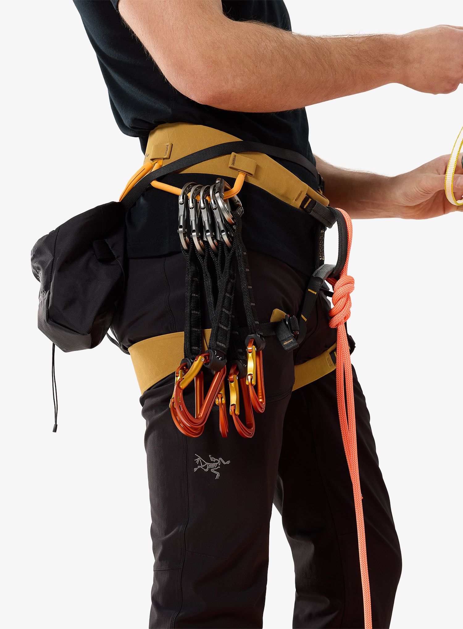 Sedák Arcteryx AR-395a Harness - yukon/edziza