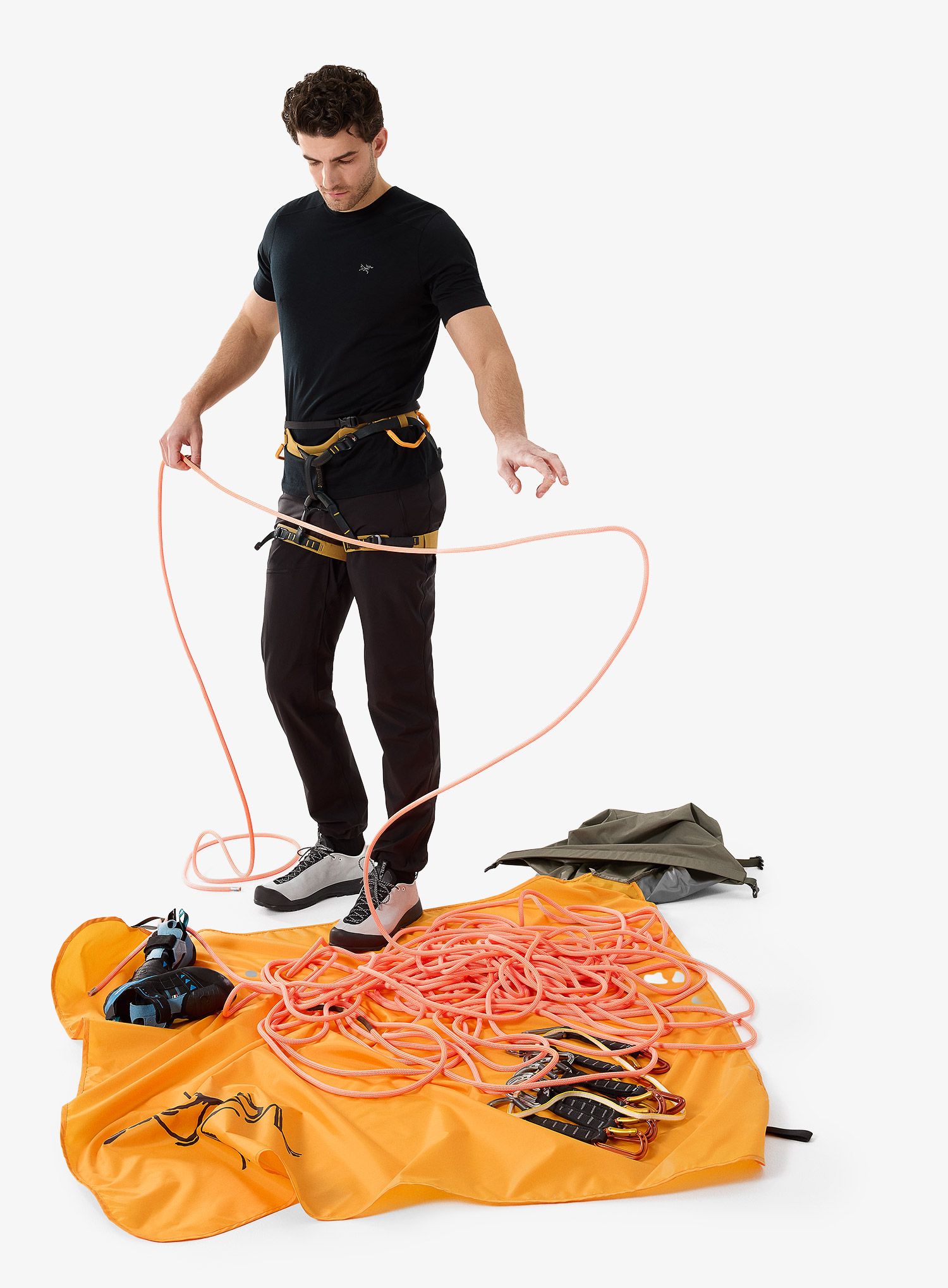 Sedák Arcteryx AR-395a Harness - yukon/edziza