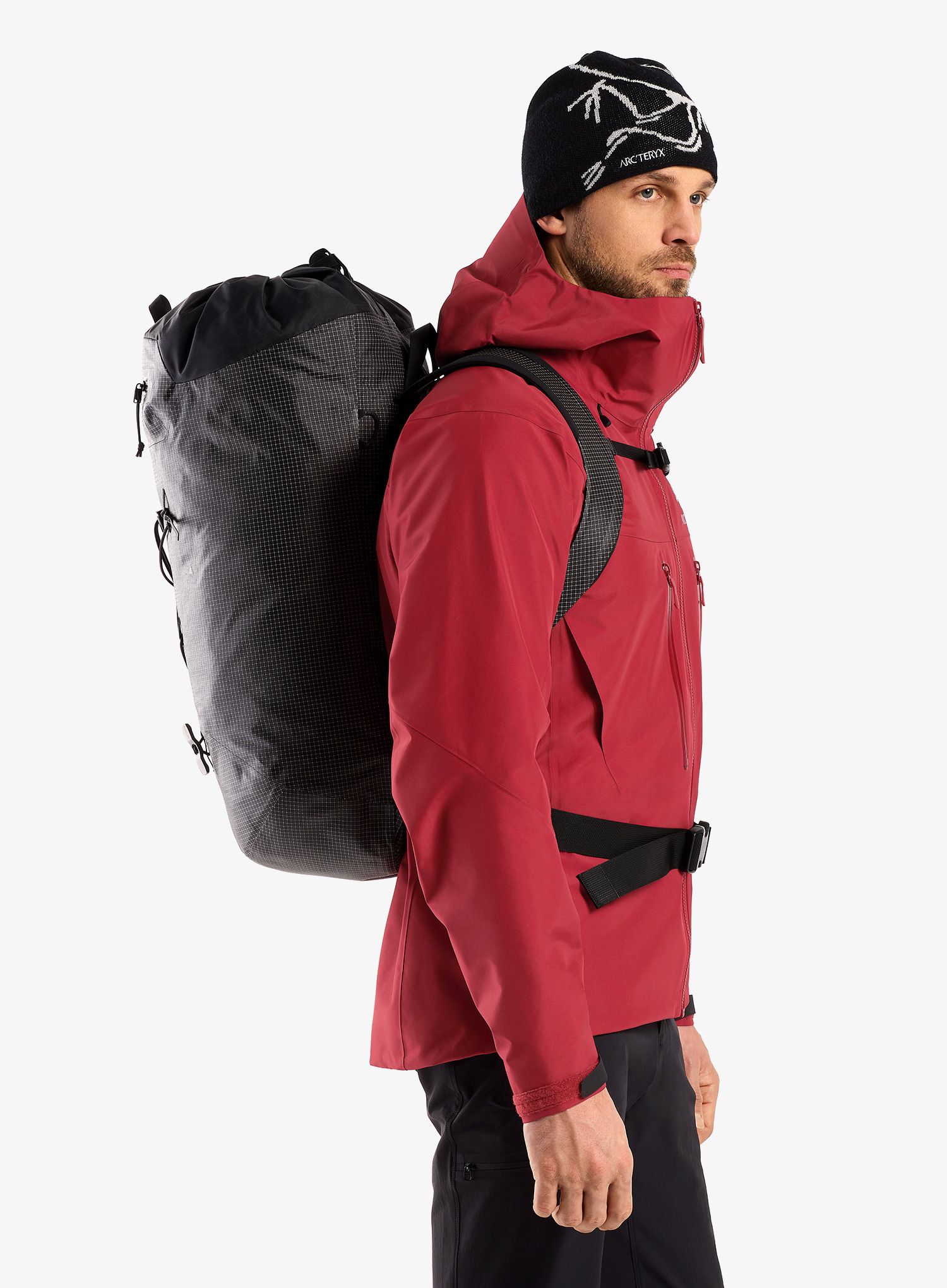 Lezecký batoh Arcteryx Alpha FL 40 - black/black