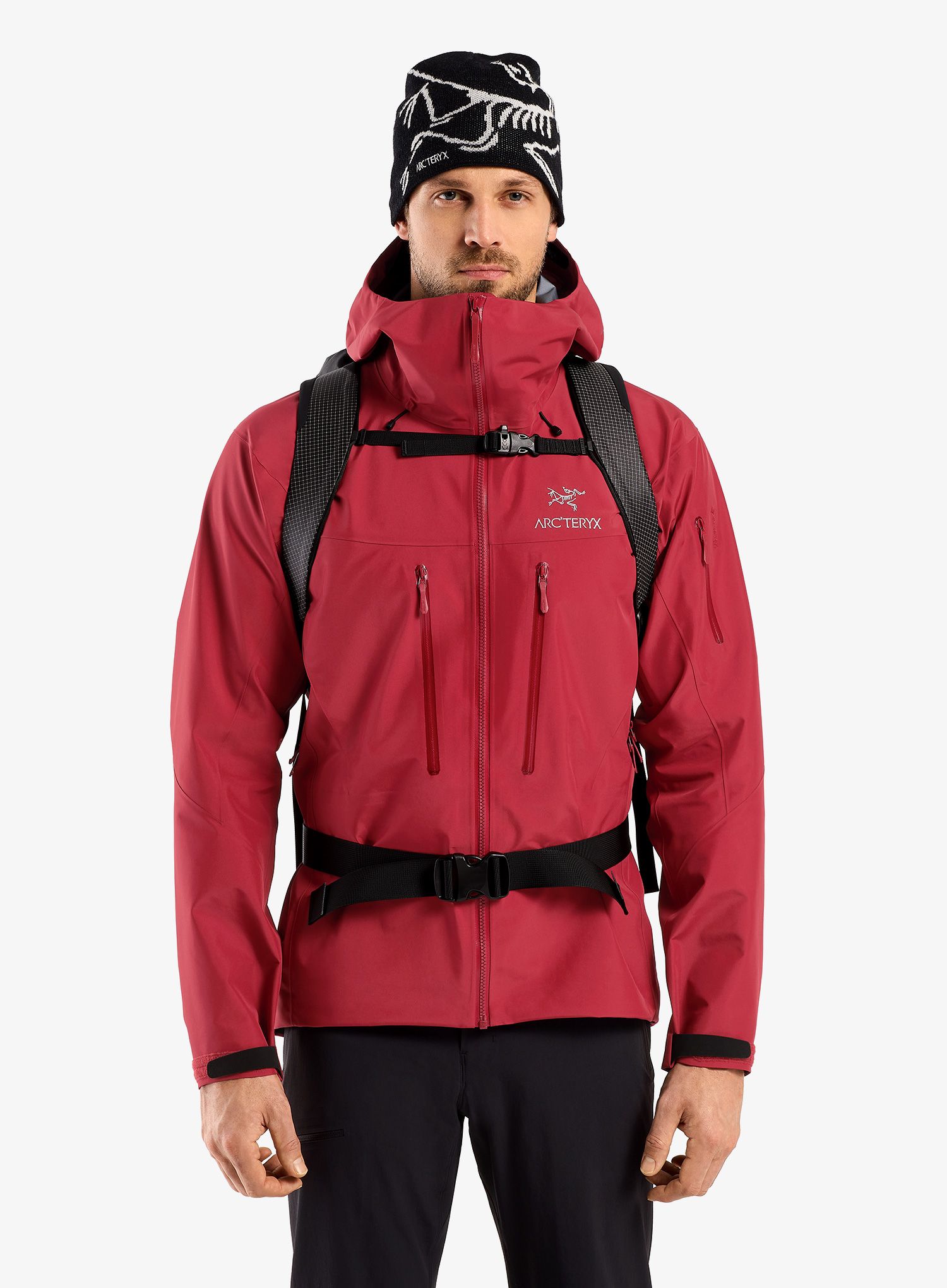 Lezecký batoh Arcteryx Alpha FL 40 - black/black