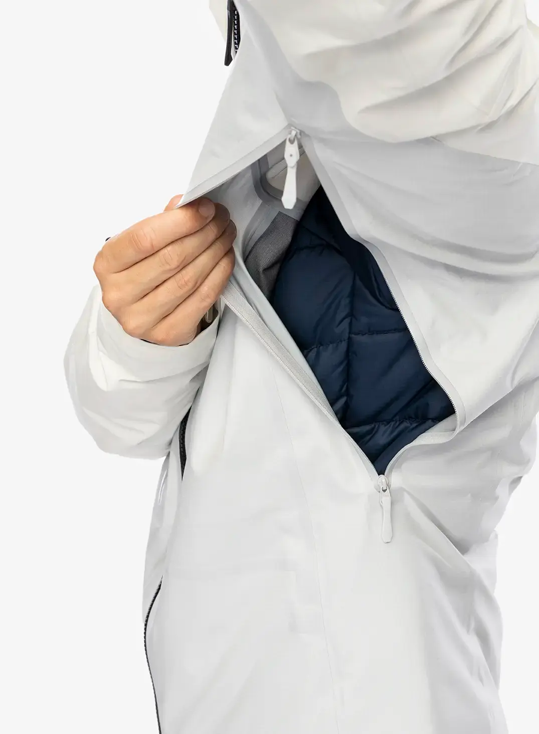 GORE TEX bunda Arcteryx Alpha Jacket - arctic silk/solitude