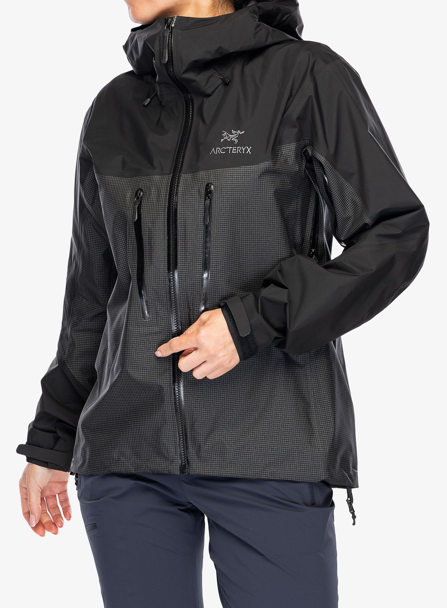 Dámská bunda na hory Arcteryx Alpha Jacket - black