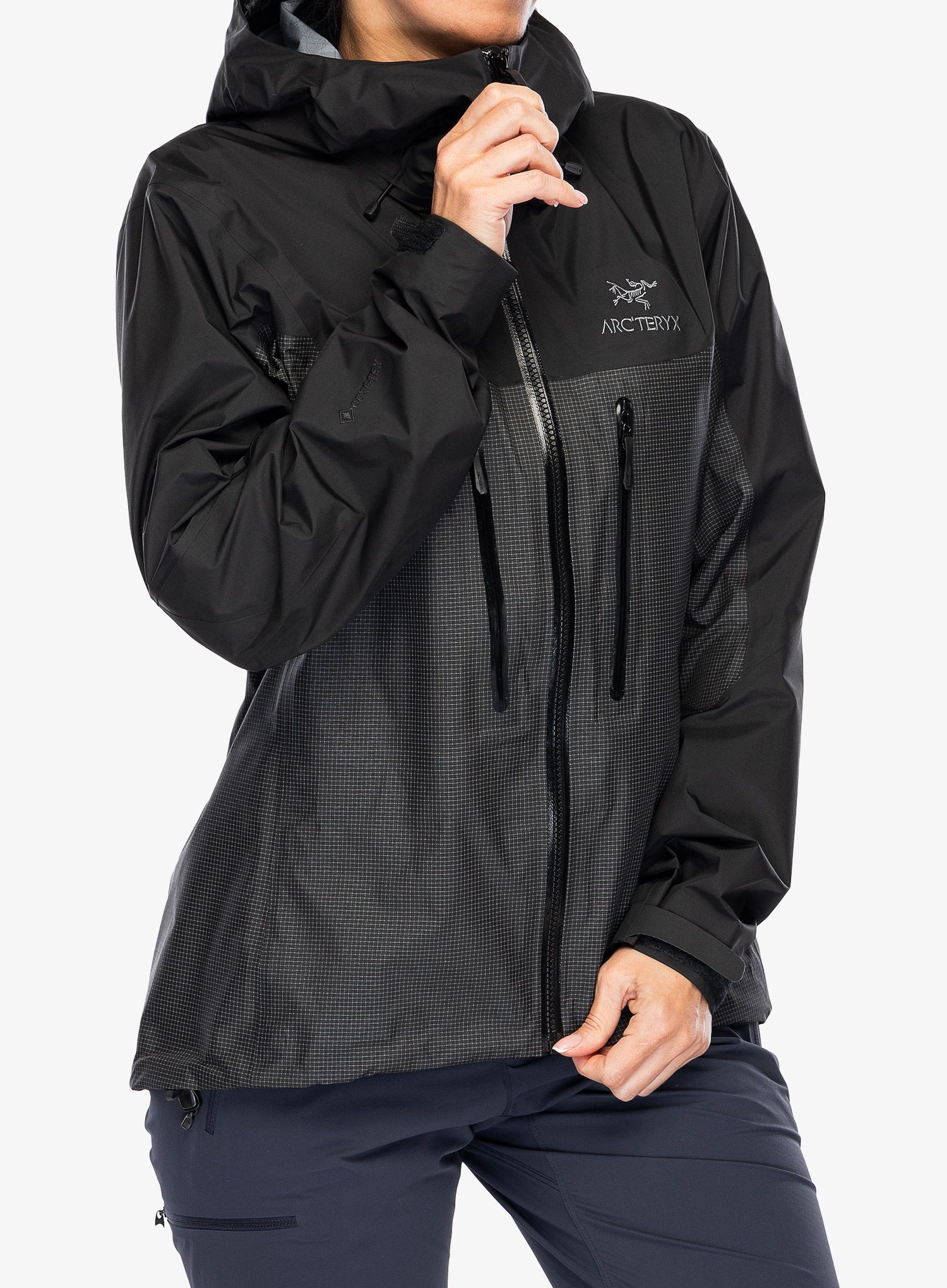 Dámská bunda na hory Arcteryx Alpha Jacket - black
