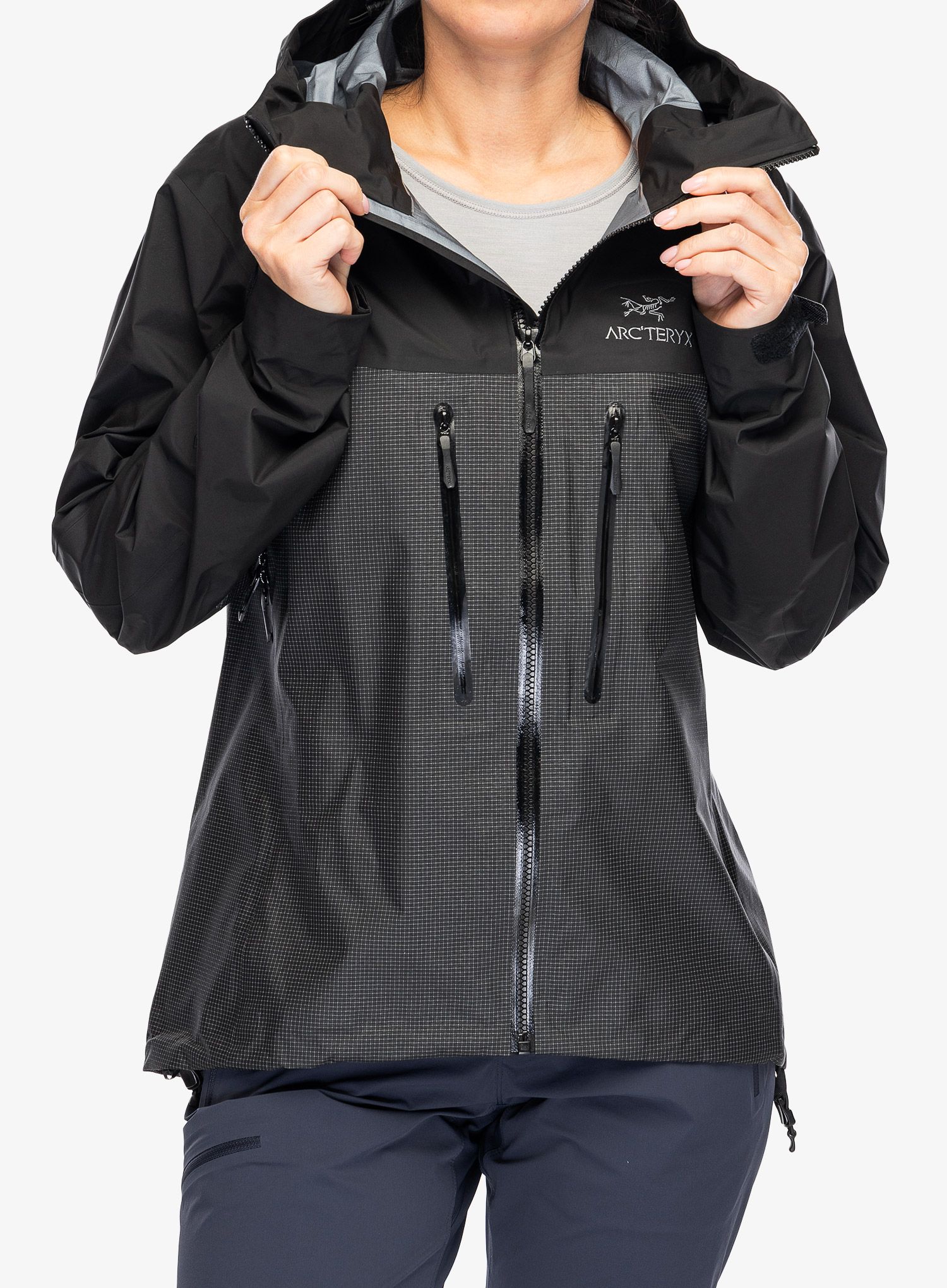 Dámská bunda na hory Arcteryx Alpha Jacket - black