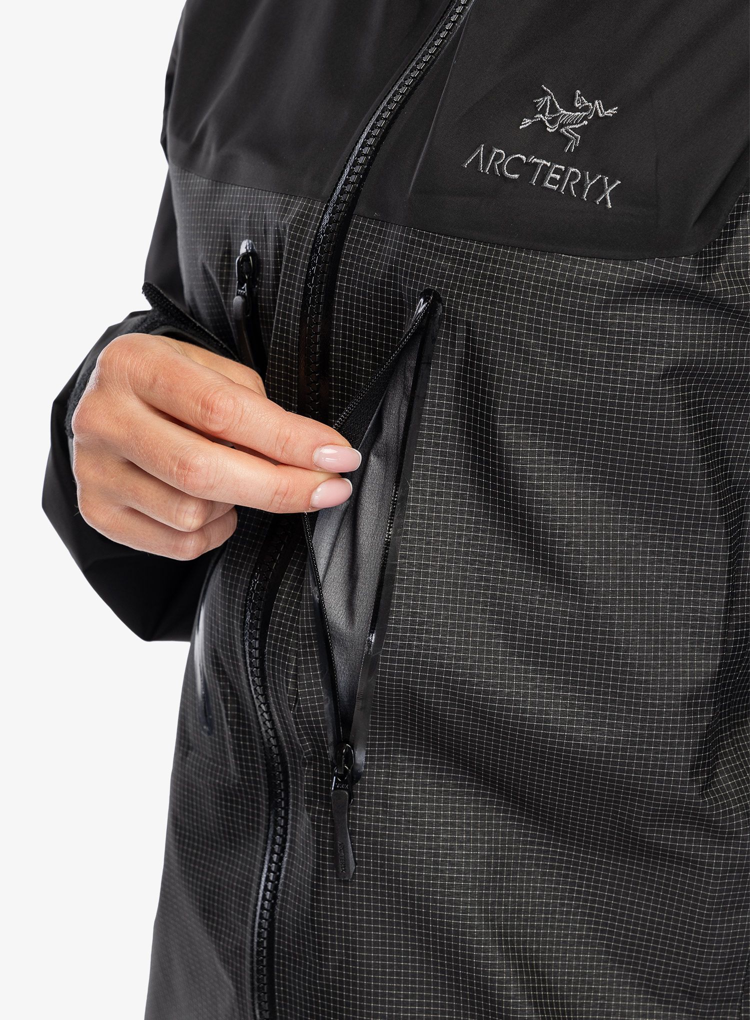Dámská bunda na hory Arcteryx Alpha Jacket - black