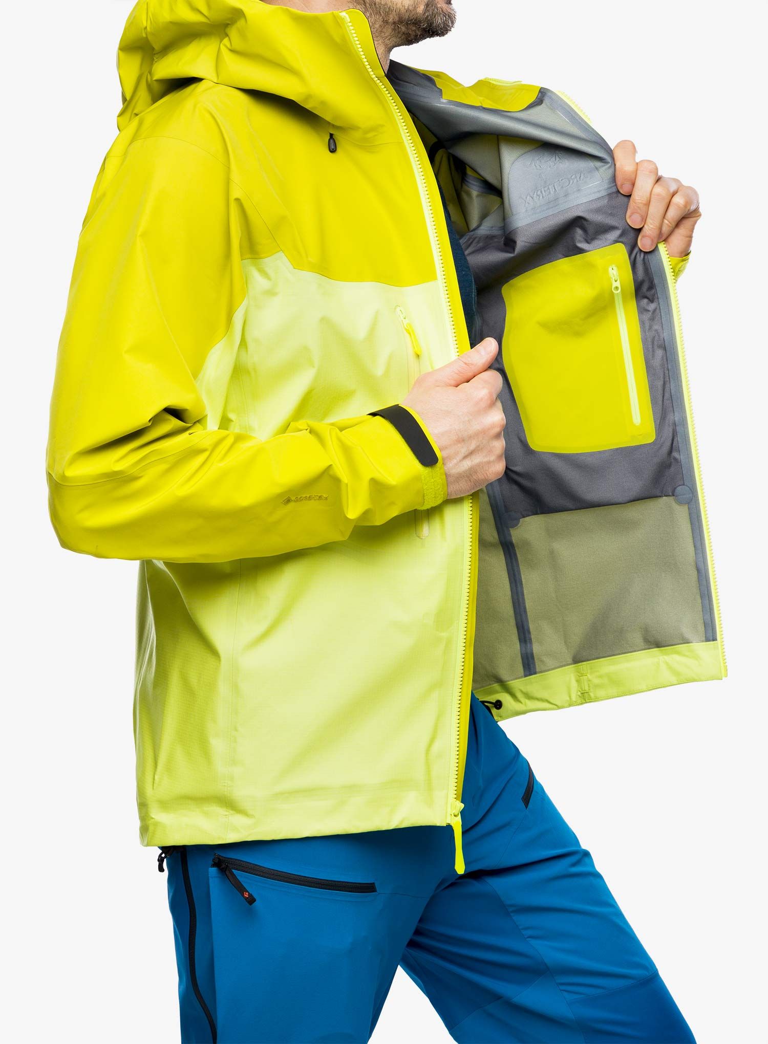 GORE TEX bunda Arcteryx Alpha Jacket - euphoria/lampyre