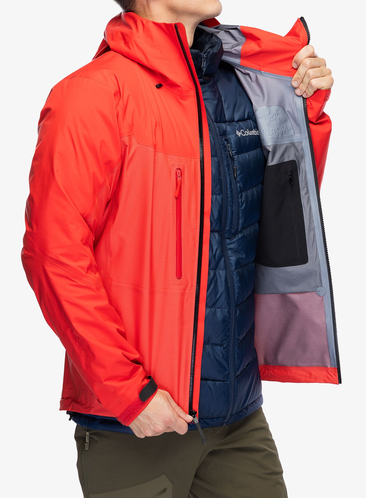 GORE TEX bunda Arcteryx Alpha Jacket - light tanager