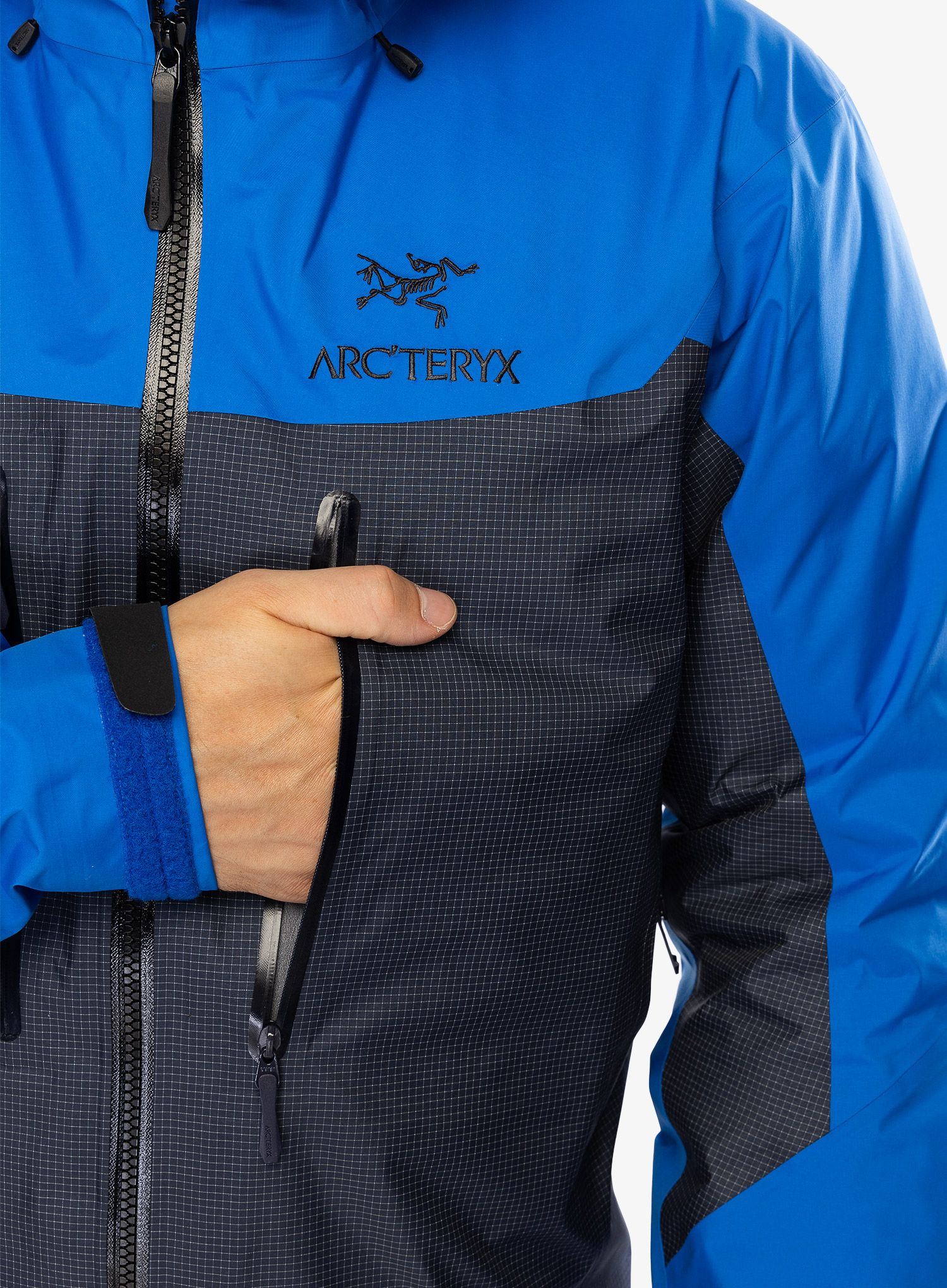 Bunda s membránou Arcteryx Alpha Jacket - lt vitality/black sapphire