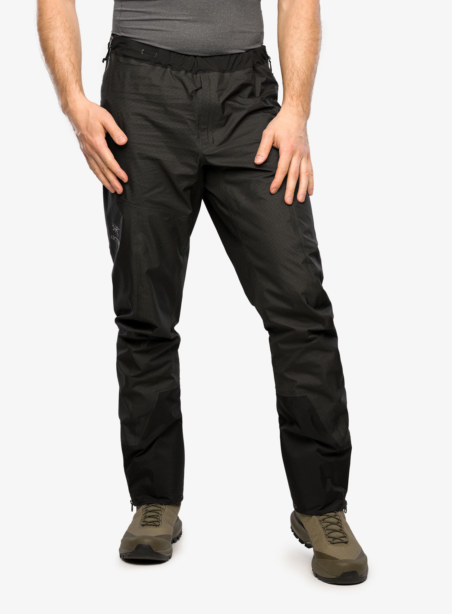 GORE TEX kalhoty Arcteryx Alpha Pant - black