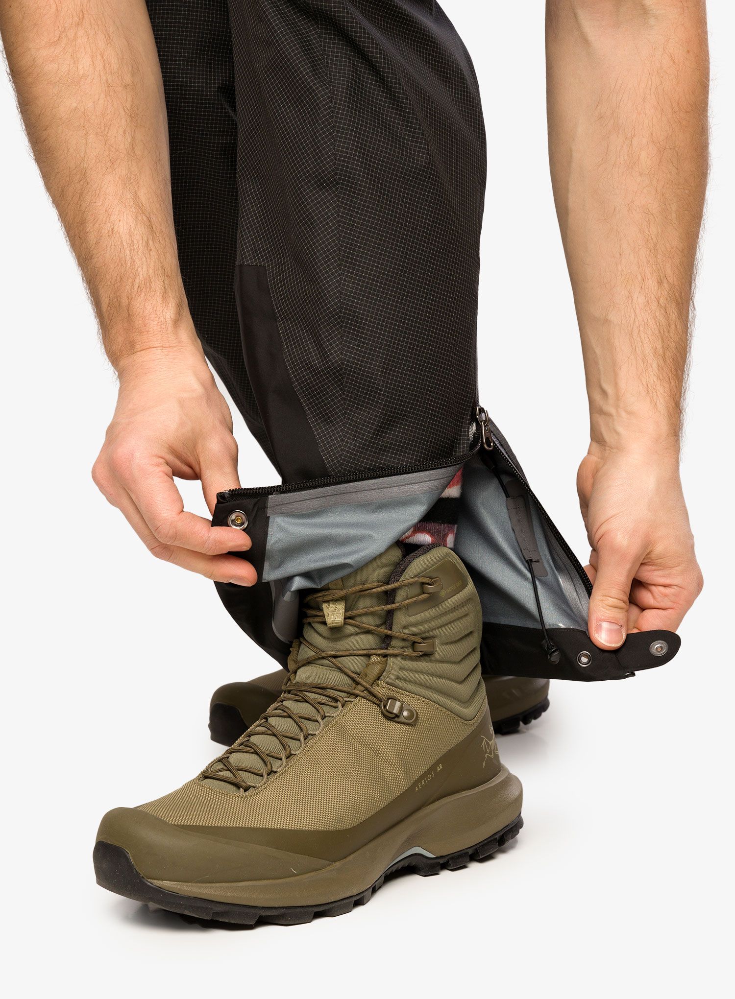 GORE TEX kalhoty Arcteryx Alpha Pant - black