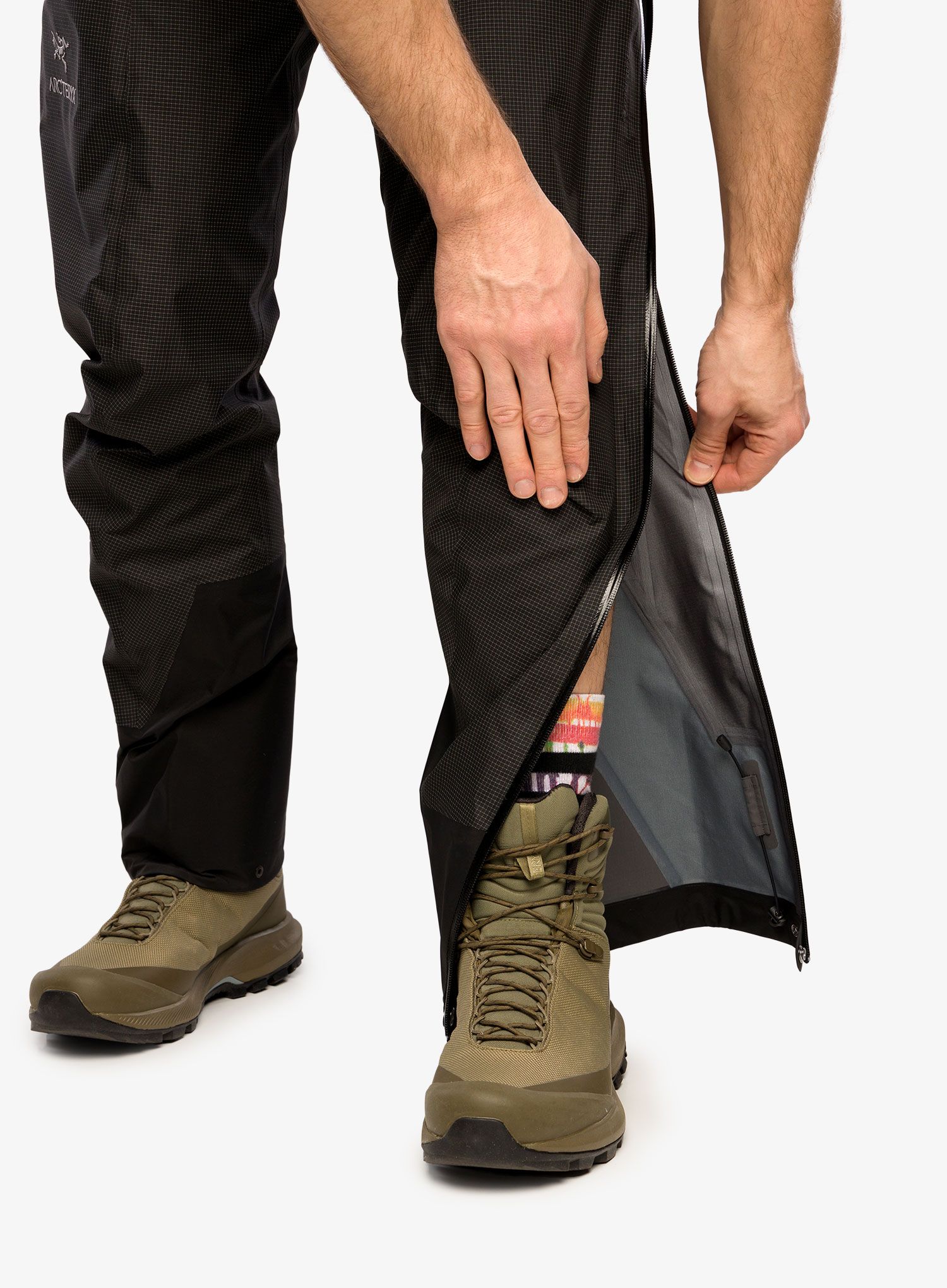 GORE TEX kalhoty Arcteryx Alpha Pant - black