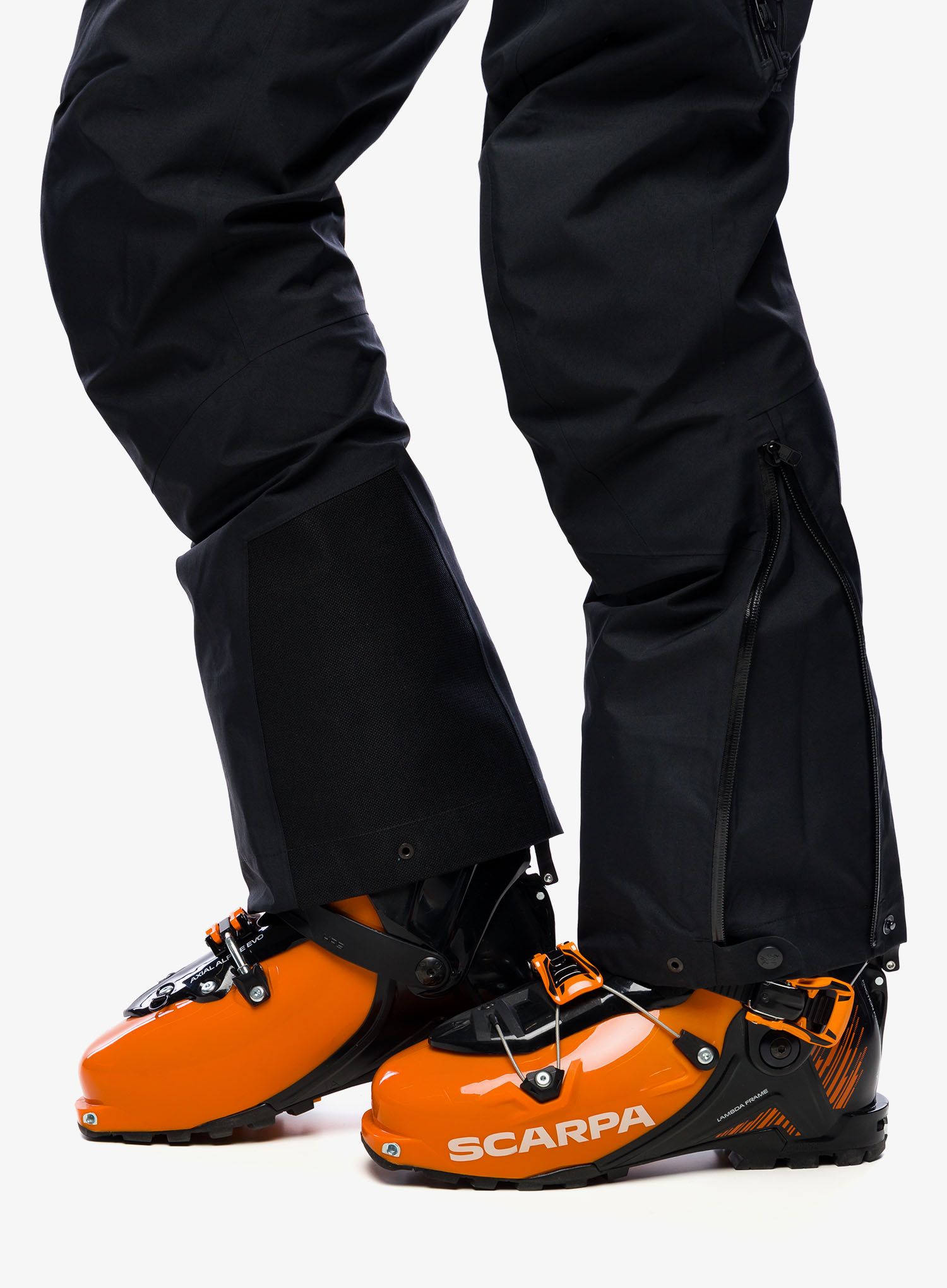 Skialpové kalhoty Arcteryx Alpha SV Bib - blk