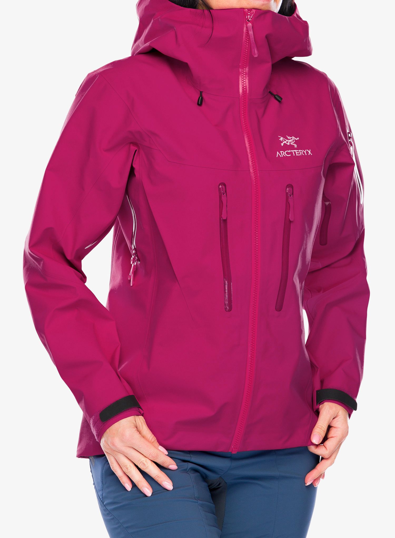 Dámská bunda na hory Arcteryx Alpha SV Jacket - amaranthus