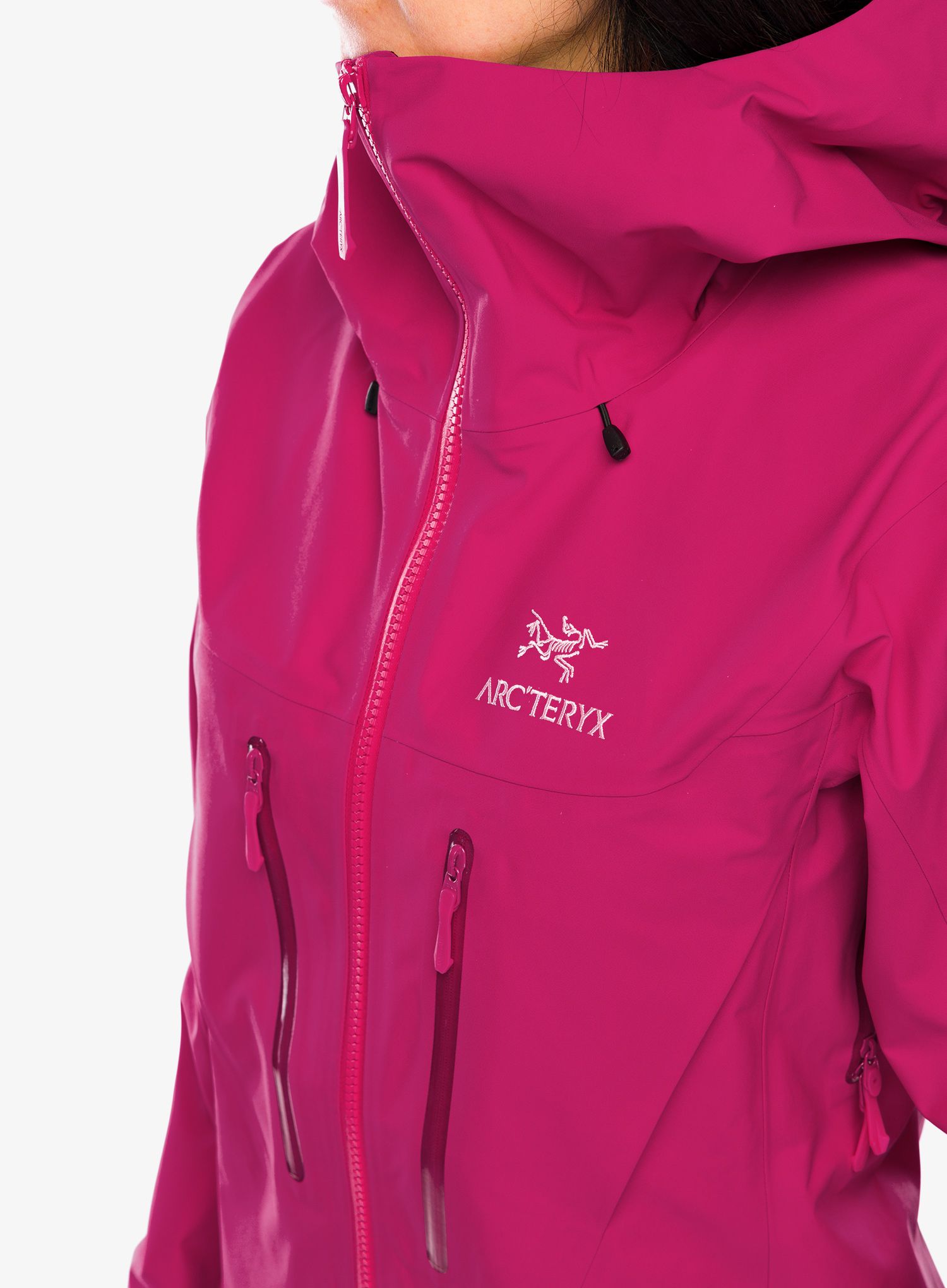 Dámská bunda na hory Arcteryx Alpha SV Jacket - amaranthus