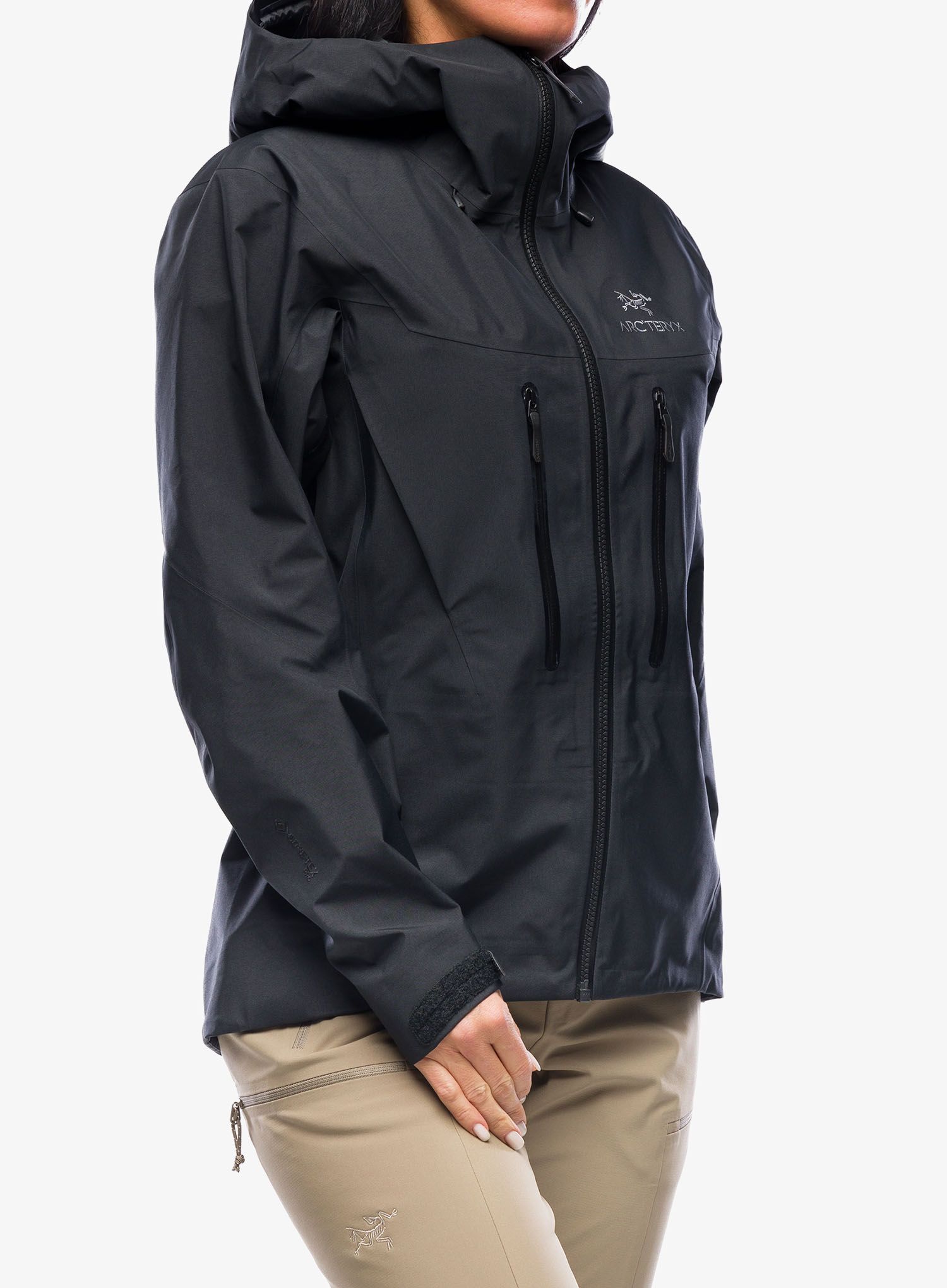 Dámská nepromokavá bunda s membránou Arcteryx Alpha SV Jacket - blk