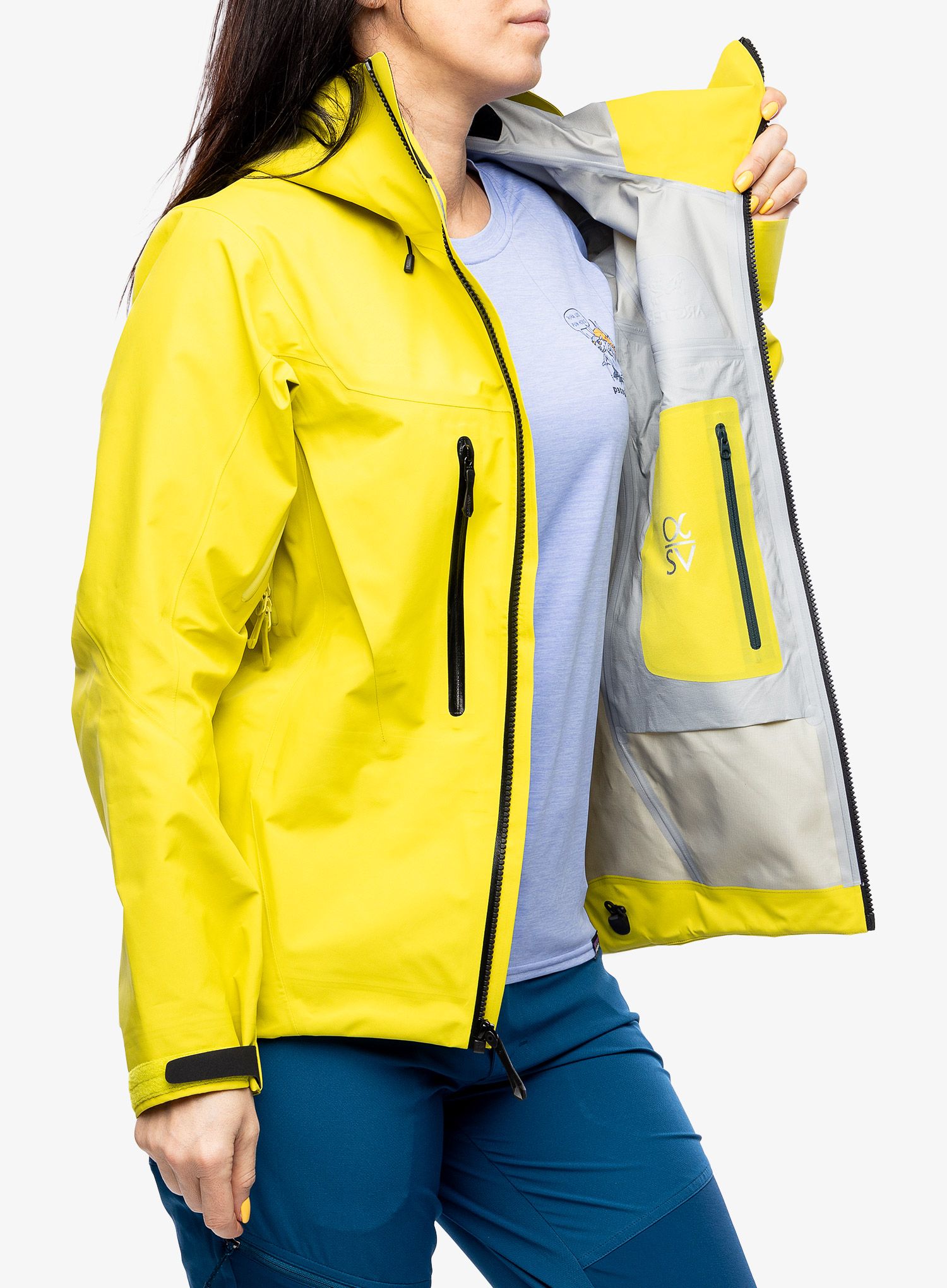GORE TEX bunda dámská Arcteryx Alpha SV Jacket - lampyre