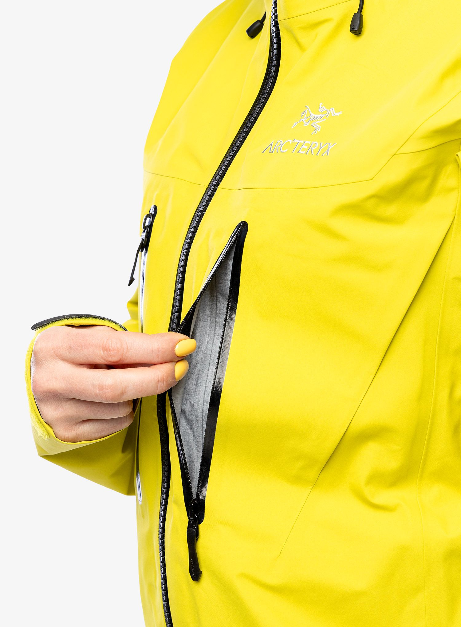 GORE TEX bunda dámská Arcteryx Alpha SV Jacket - lampyre