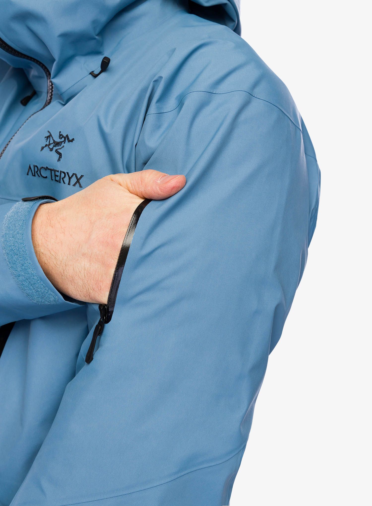 Bunda s membránou Arcteryx Alpha SV Jacket - stone wash