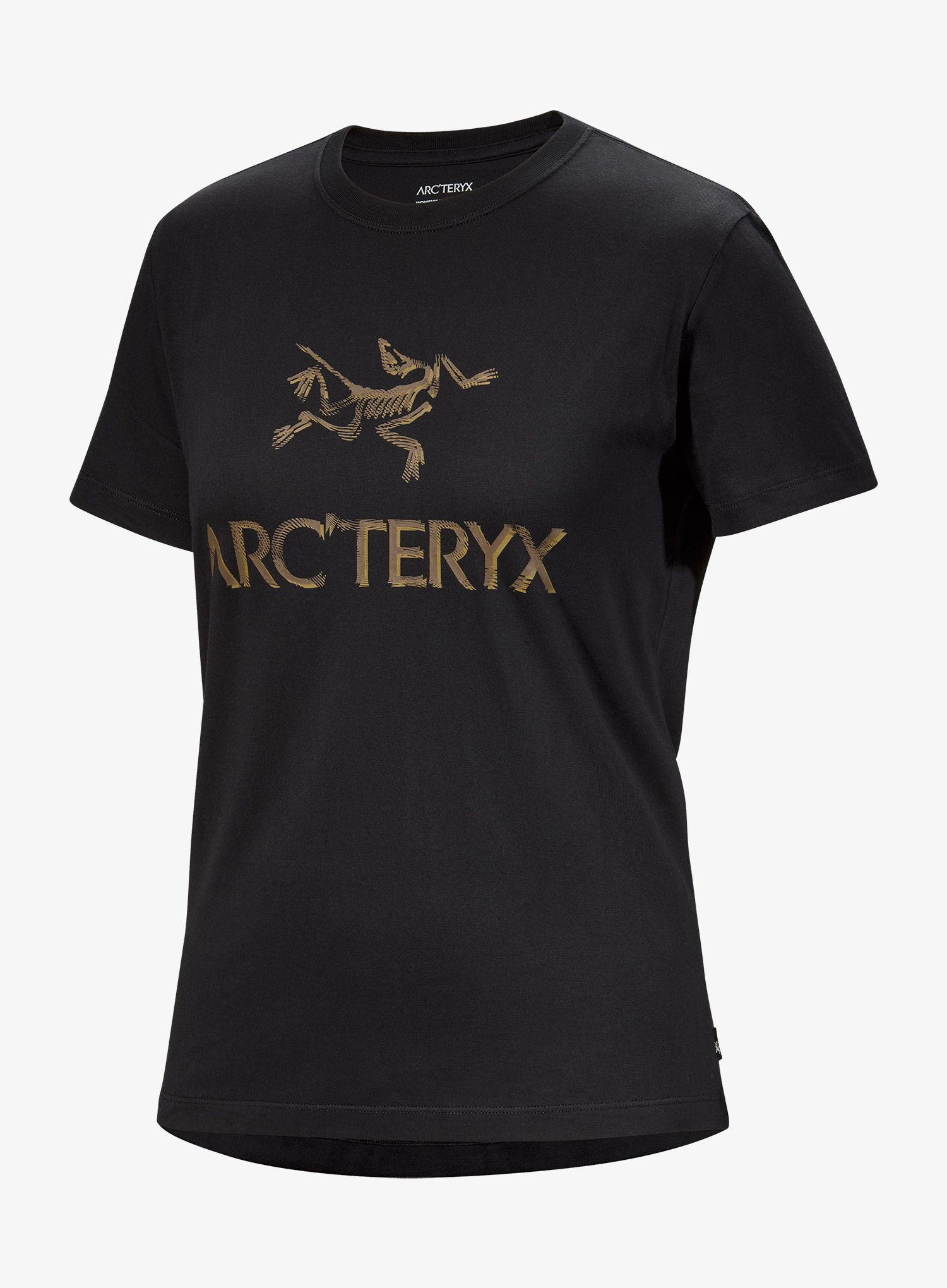 Bavlněné tričko dámské Arcteryx ArcWord Cotton T-Shirt - black/canvas