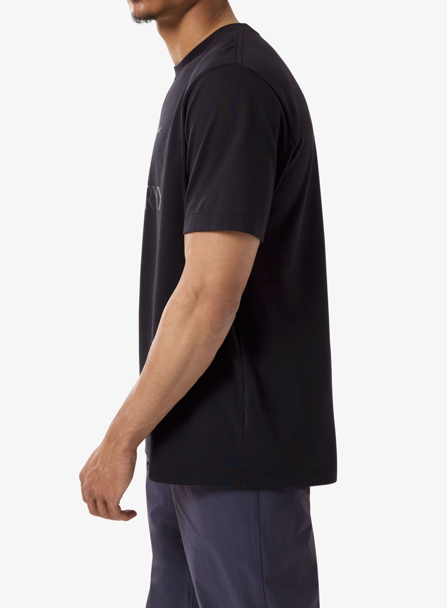 Tričko s potiskem Arcteryx ArcWord Logo Shirt SS - black