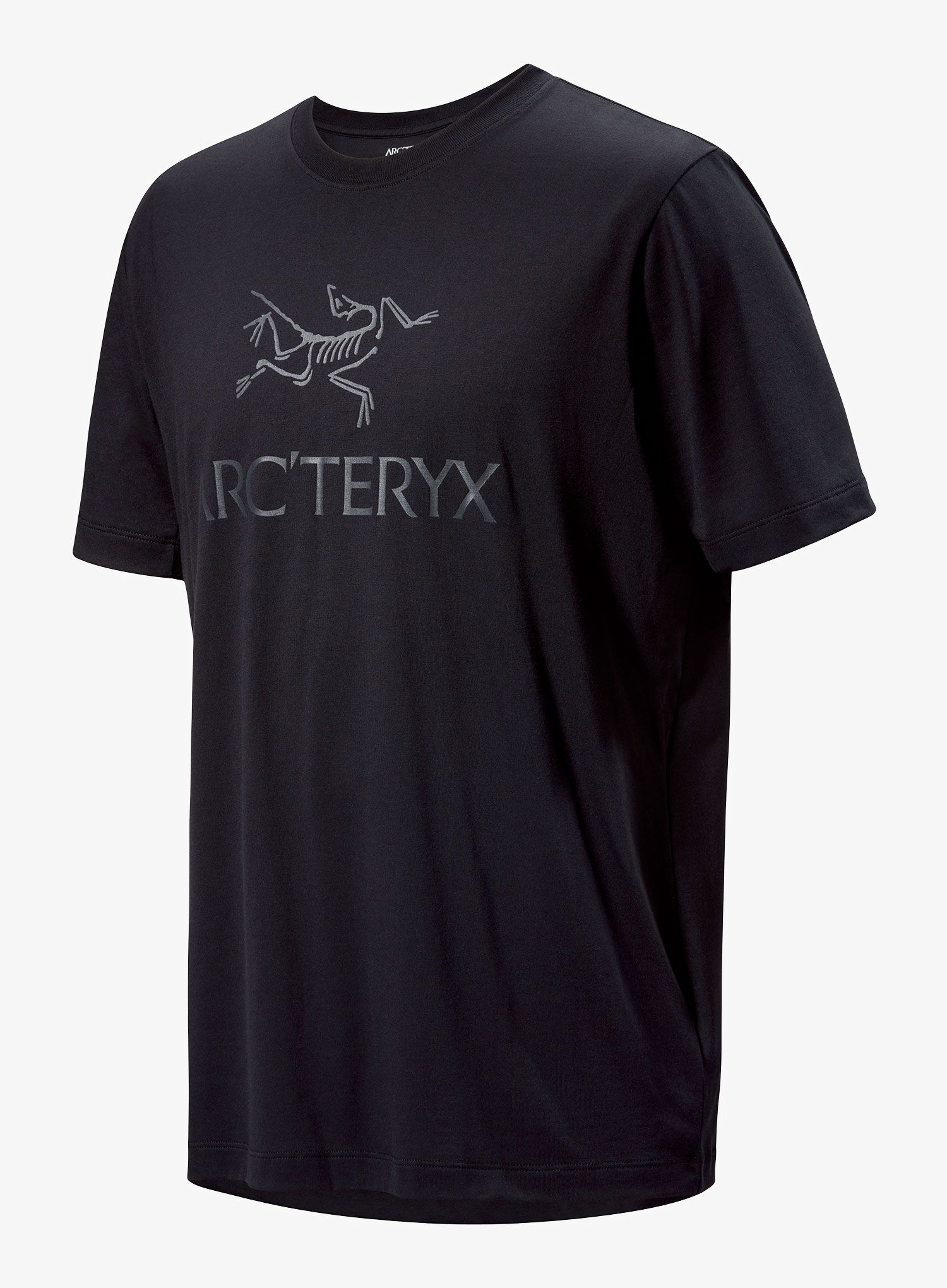 Tričko s potiskem Arcteryx ArcWord Logo Shirt SS - black