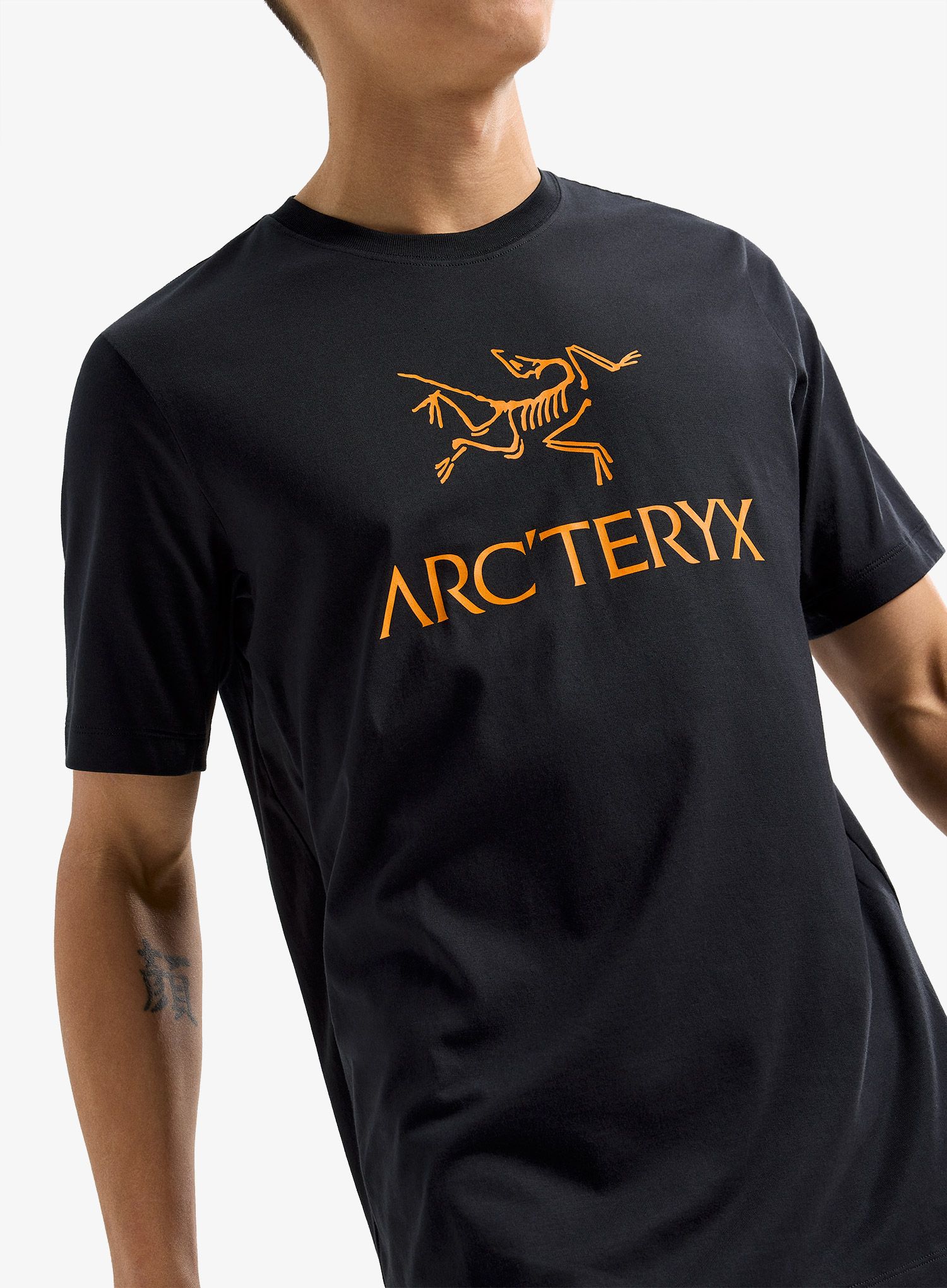 Tričko s potiskem Arcteryx ArcWord Logo Shirt SS - black II