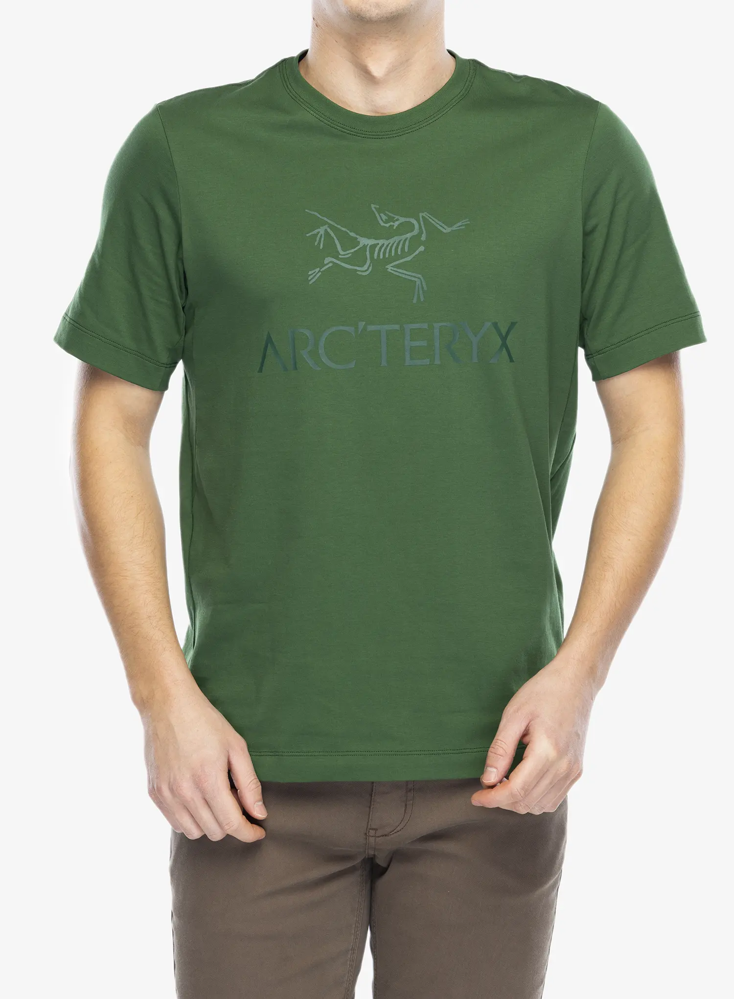 Bavlněné tričko Arcteryx ArcWord Logo Shirt SS - eden/dk eden