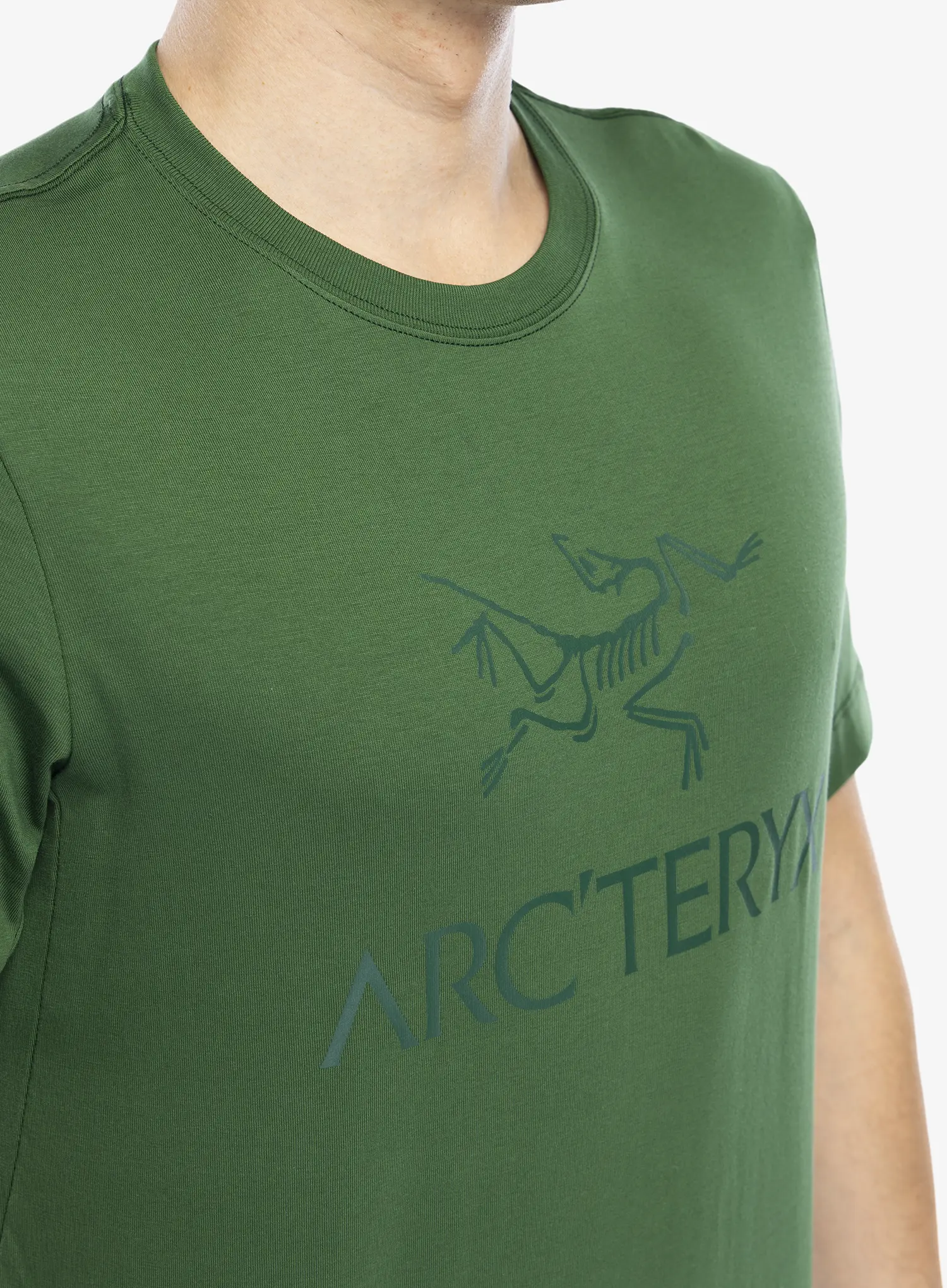 Bavlněné tričko Arcteryx ArcWord Logo Shirt SS - eden/dk eden
