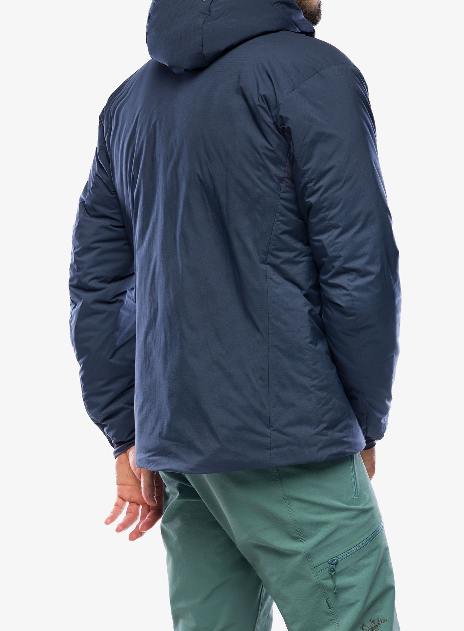 Zateplená bunda Arcteryx Atom Heavyweight Hoody - black sapphire