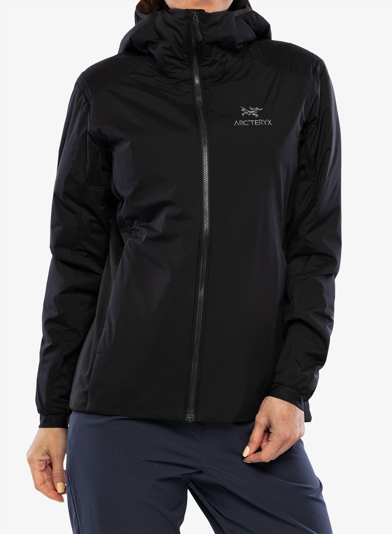 Dámská zateplená bunda Arcteryx Atom Hoody - black
