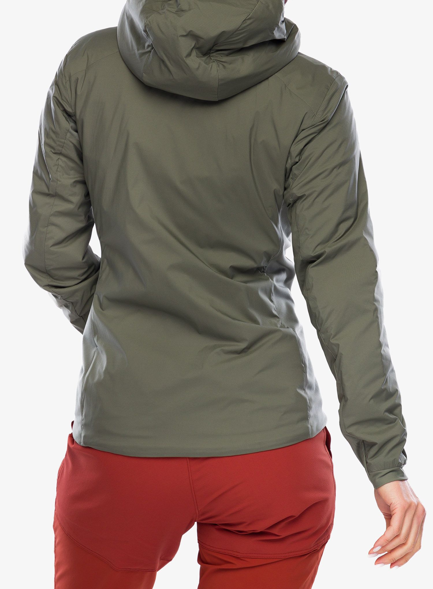 Zateplená bunda dámská Arcteryx Atom Hoody - forage II