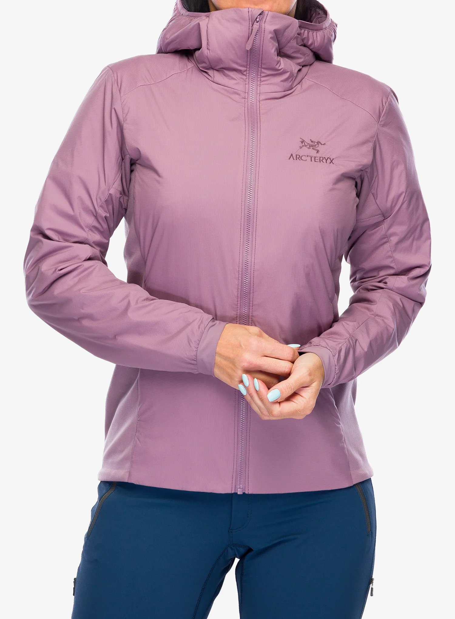 Zateplená bunda dámská Arcteryx Atom Hoody - interstellar