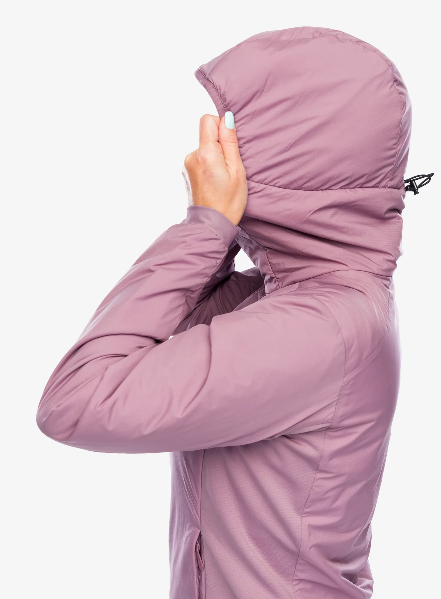 Zateplená bunda dámská Arcteryx Atom Hoody - interstellar