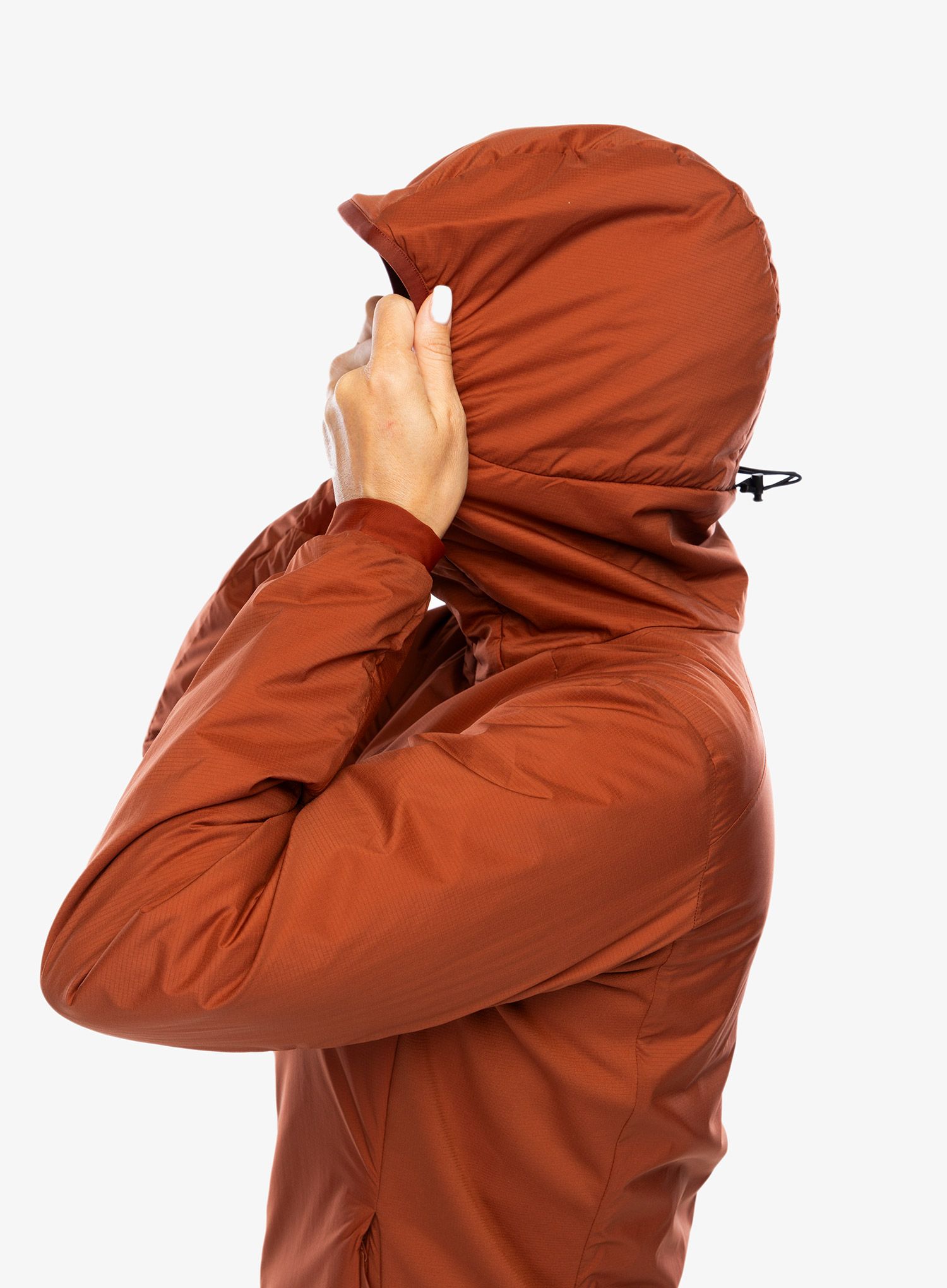 Zateplená bunda dámská Arcteryx Atom Hoody - sequoia