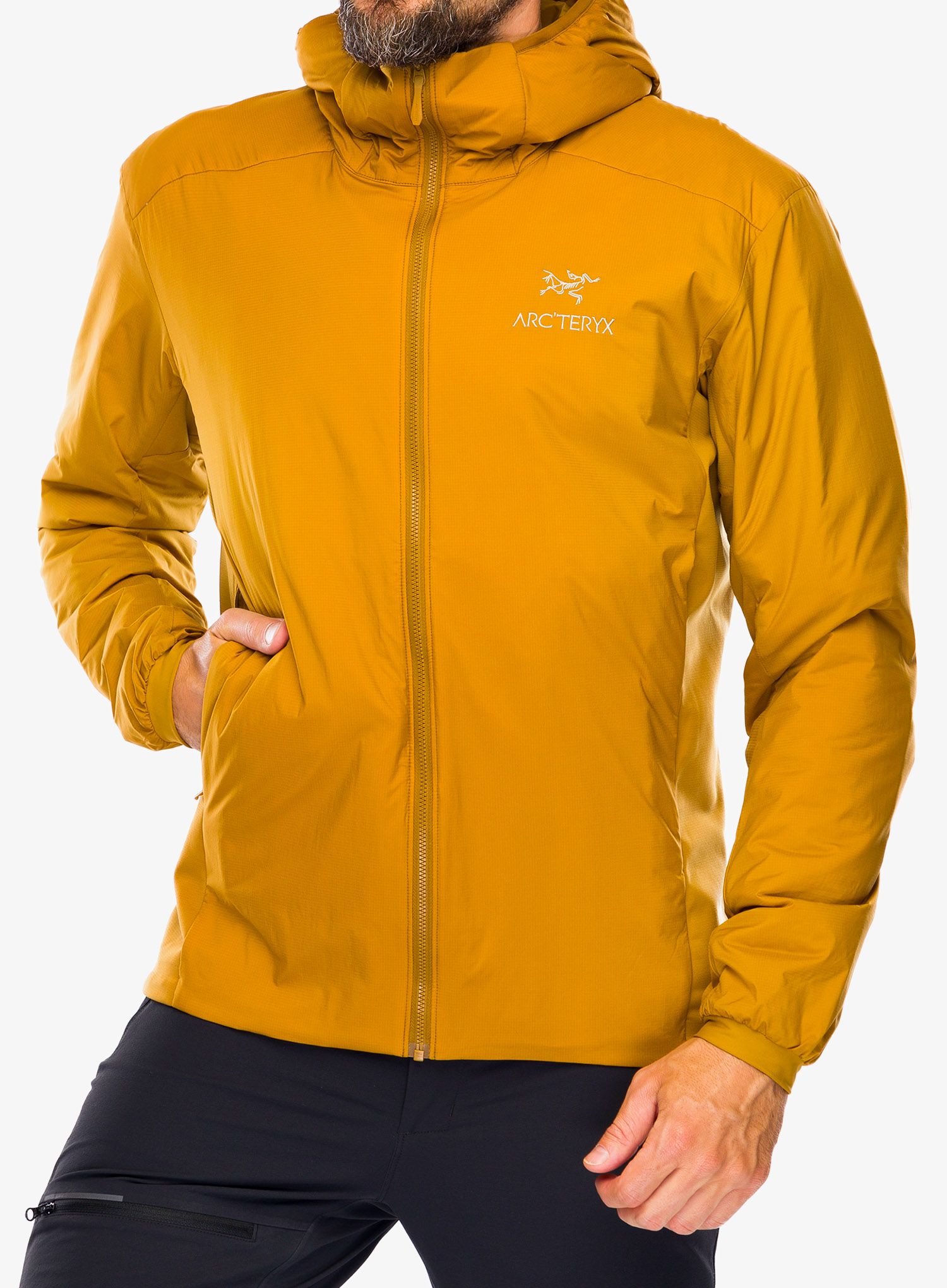 Zateplená bunda Arcteryx Atom Hoody - yukon