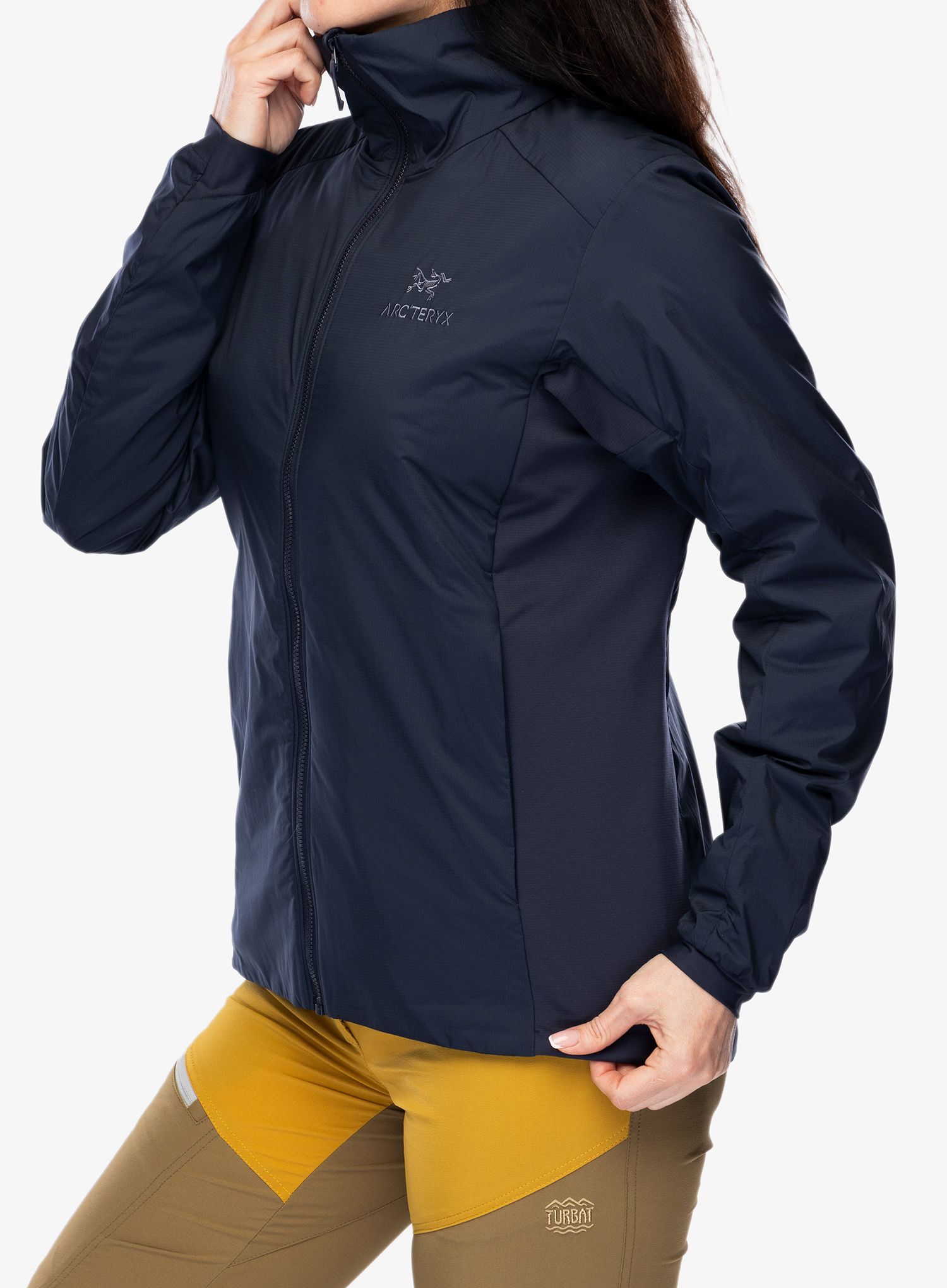 Zateplená bunda dámská Arcteryx Atom Jacket - black sapphire