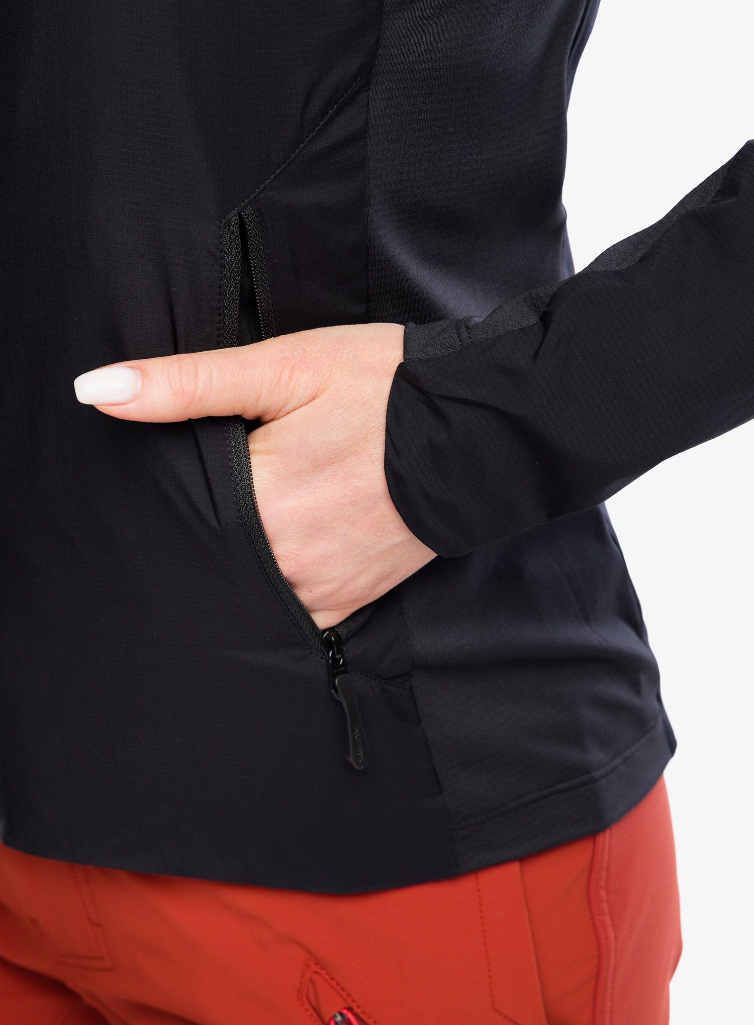 Dámská bunda Arcteryx Atom Lightweight Hoody - black