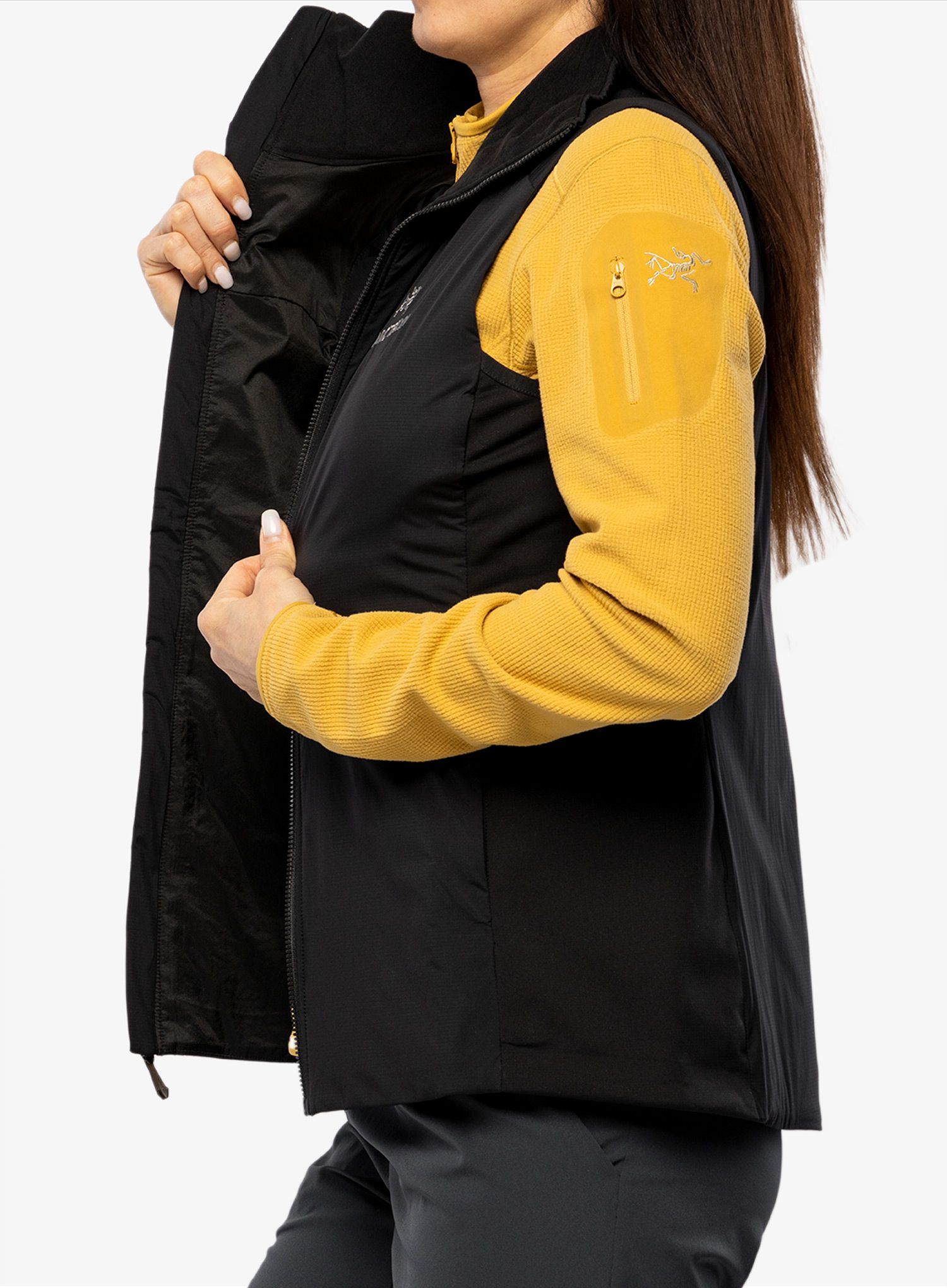 Dámská vesta Arcteryx Atom Vest - black